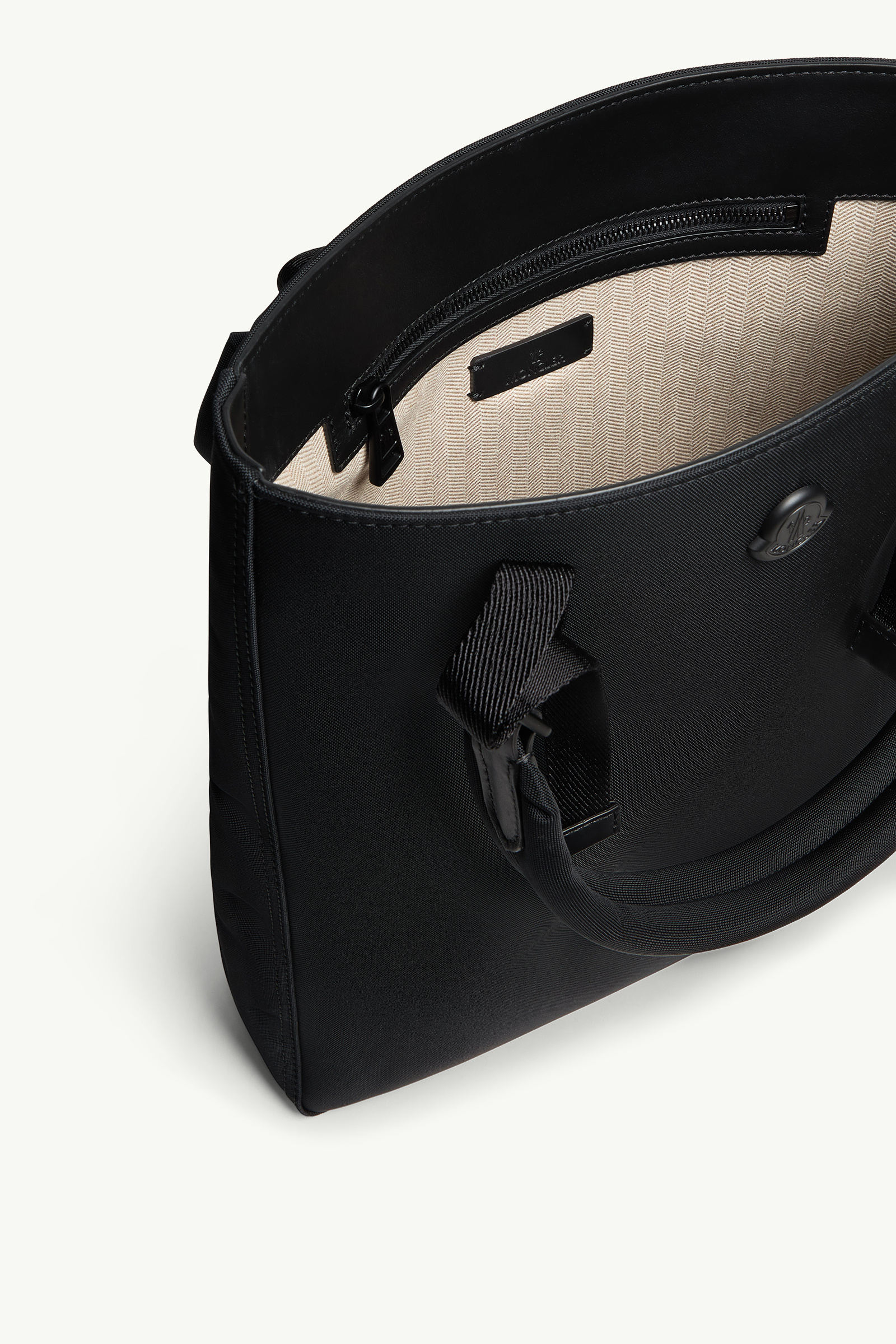 Pierrick Water-Repellent Tote Bag Men Black Moncler 4