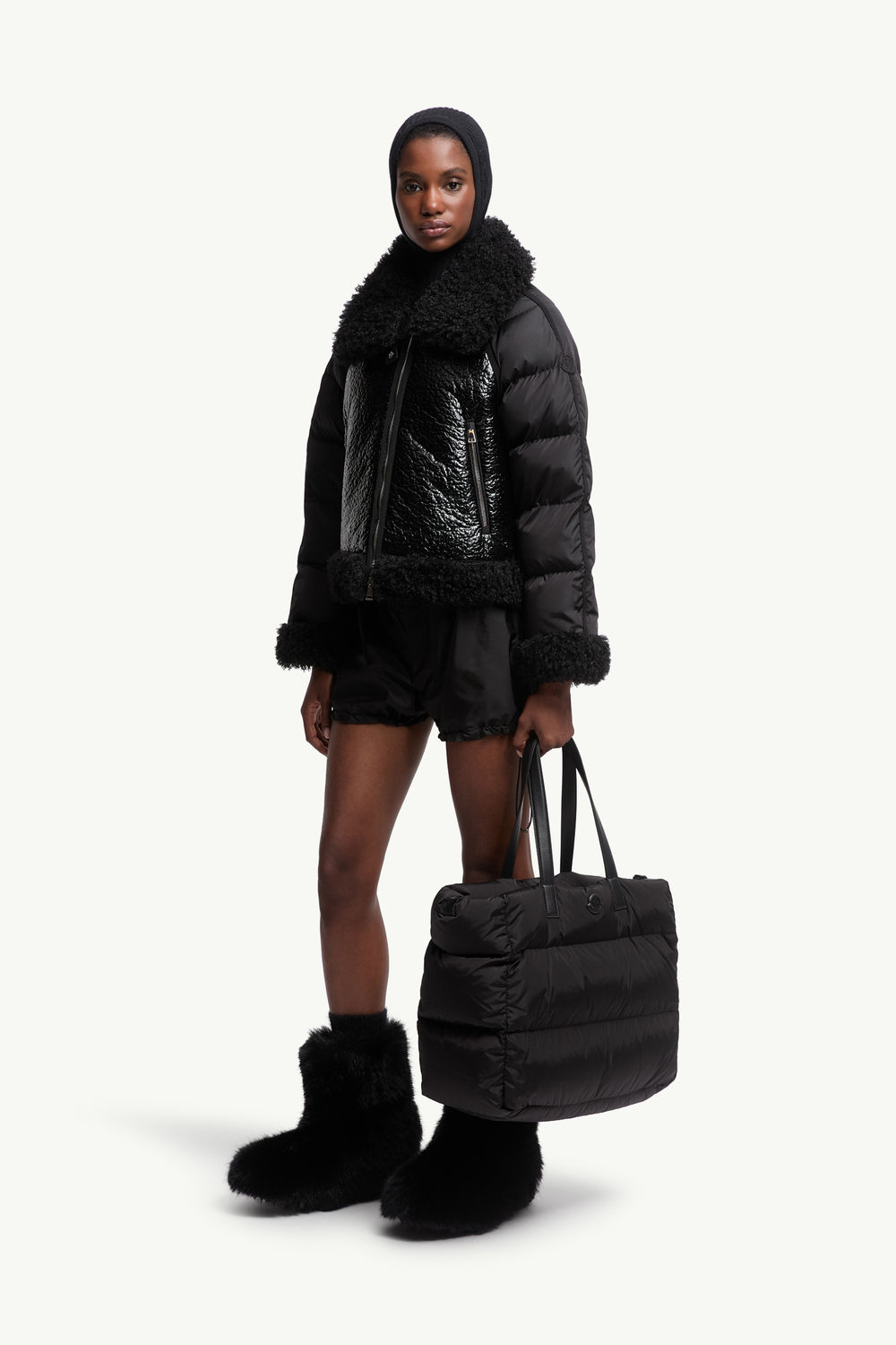 Caradoc Water-Repellent Tote Bag Gender Neutral Black Moncler 2