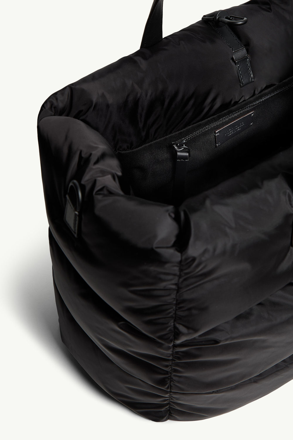 Caradoc Water-Repellent Tote Bag Gender Neutral Black Moncler 5