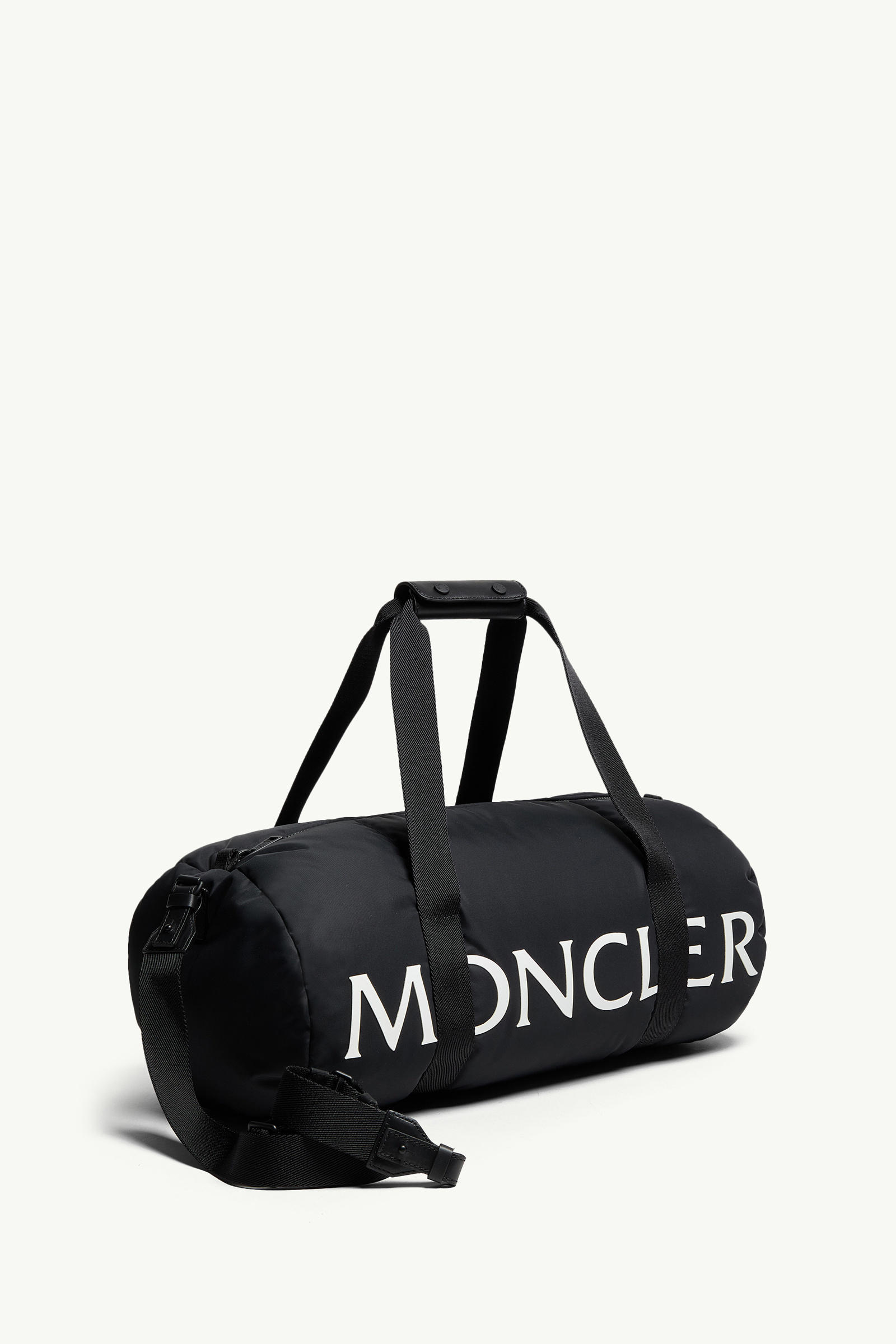 Logo Down-Filled Duffle Bag Men Black Moncler 2
