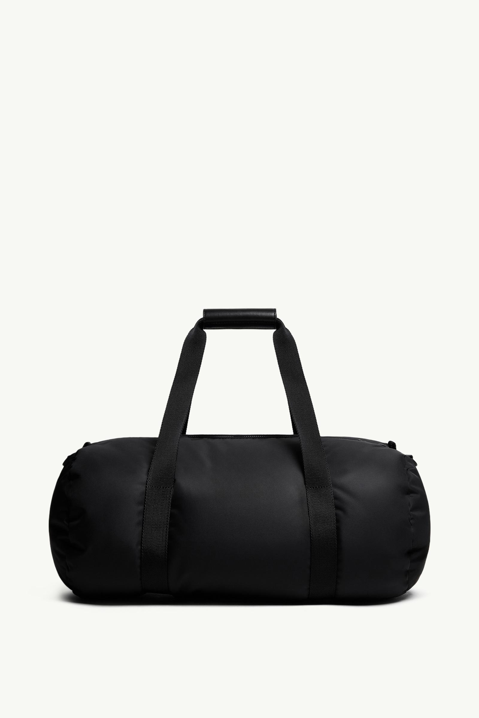 MONCLER☆25SS ロゴ グースダウン 2WAY ショルダーバッグ BLACK MONCLER モンクレール ショルダーバッグ ブラック MINI