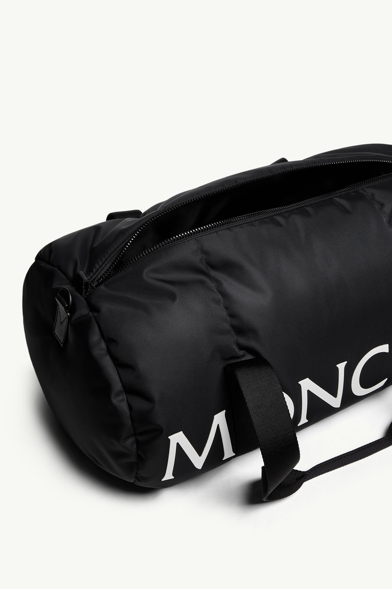 Bolsa duffle repelente al agua con relleno de plumón y logotipo Hombre Negro Moncler 4