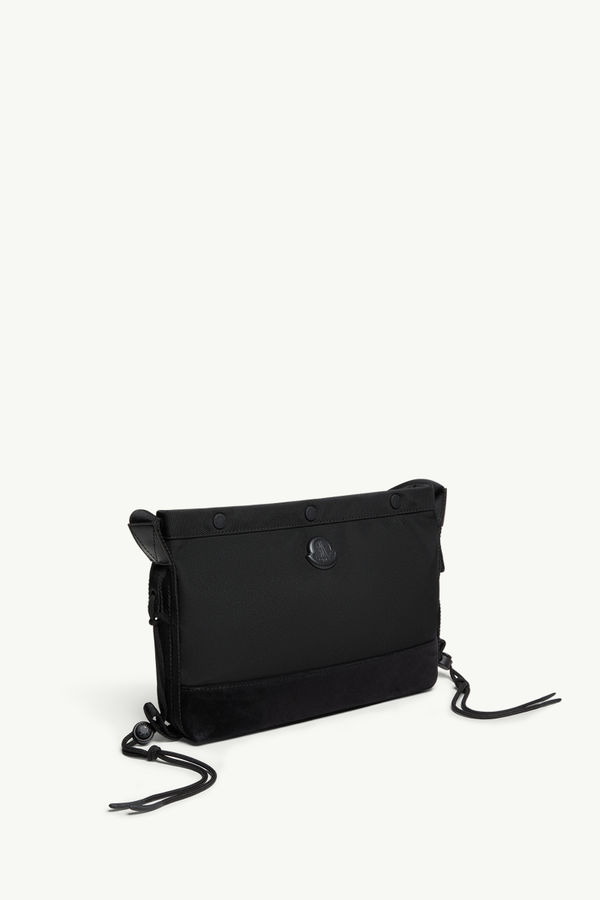 New Tech Water-Repellent Crossbody Bag Men Black Moncler 2