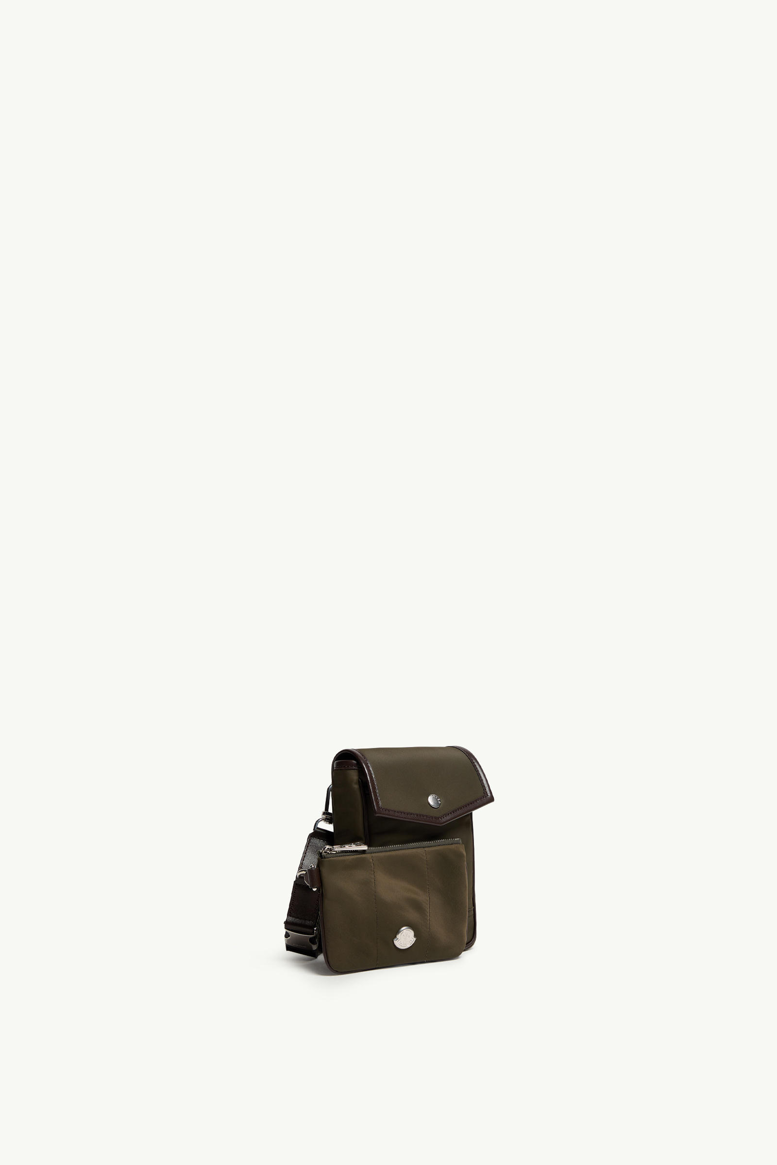 Padded Crossbody Bag Men Olive Green Moncler 2