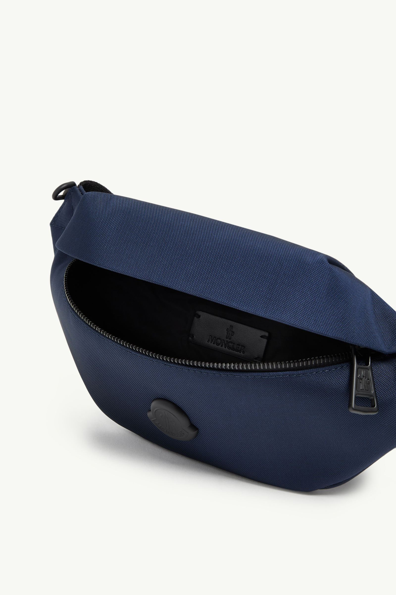 Durance kleine Gürteltasche aus Leder Herren Dunkelblau Moncler 4