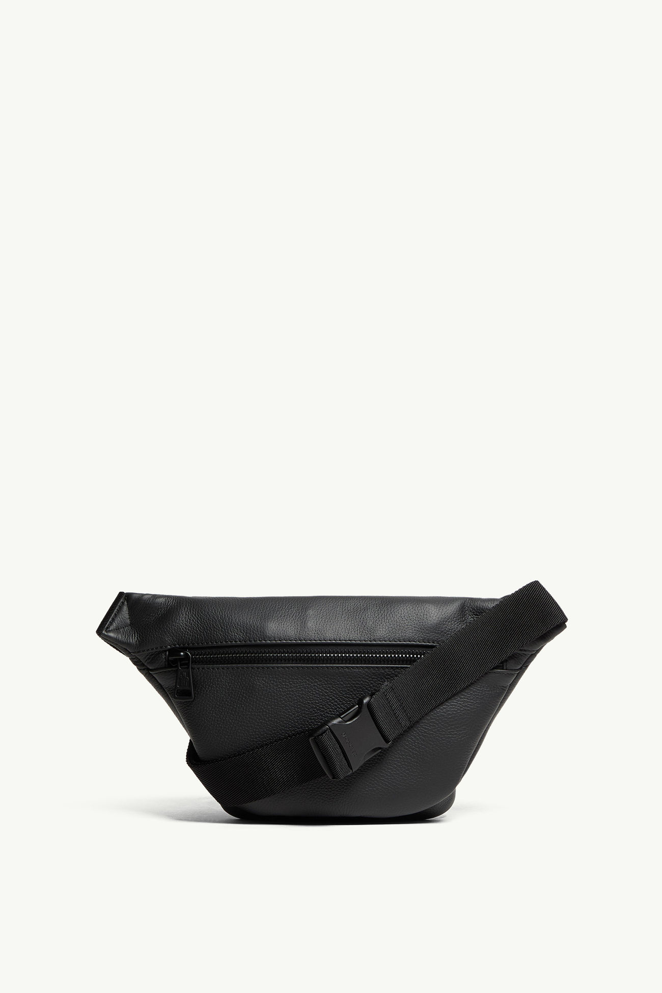 Durance Leather Belt Bag Men Black Moncler 3