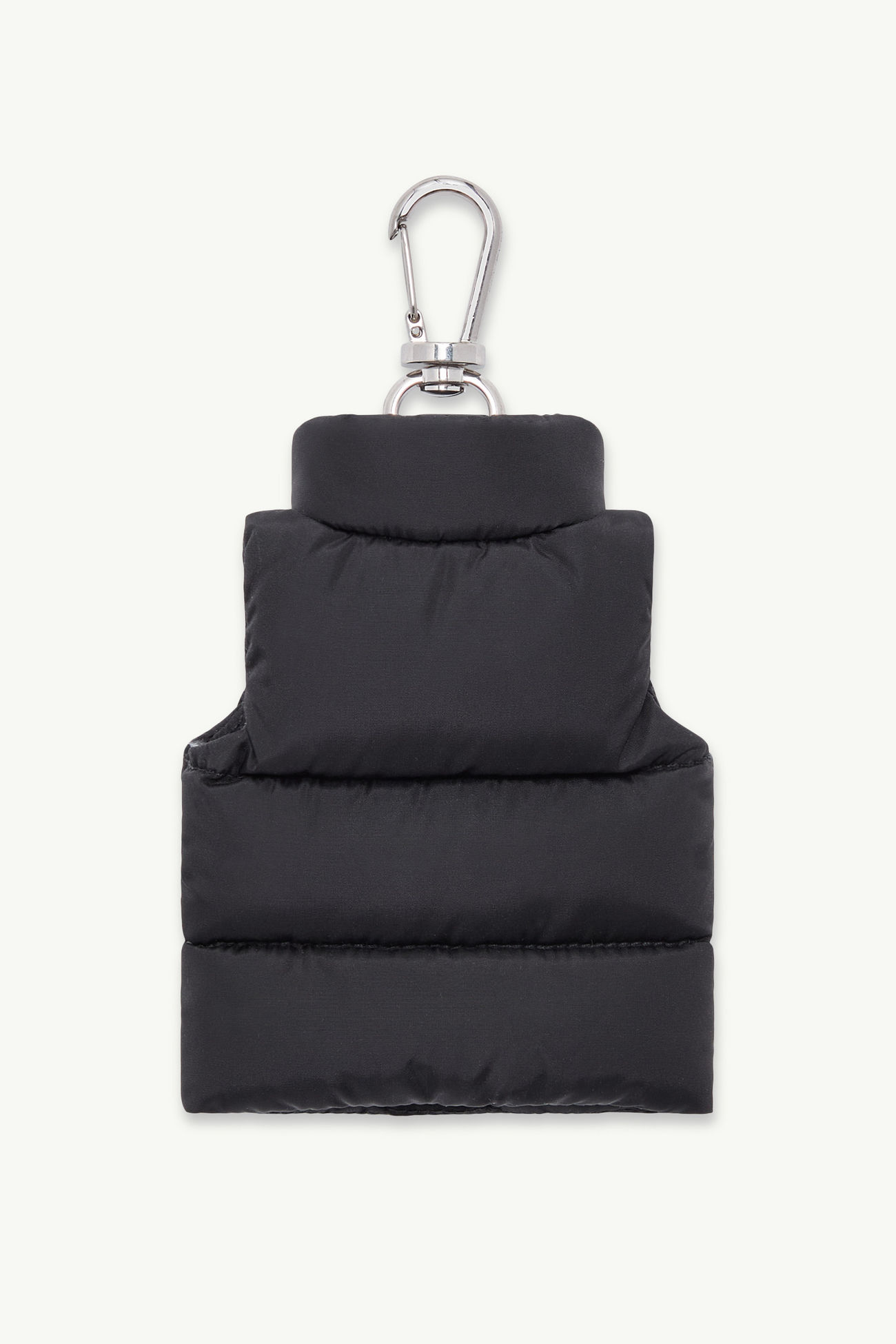 Vest-Shaped Key Ring Gender Neutral Black Moncler 1