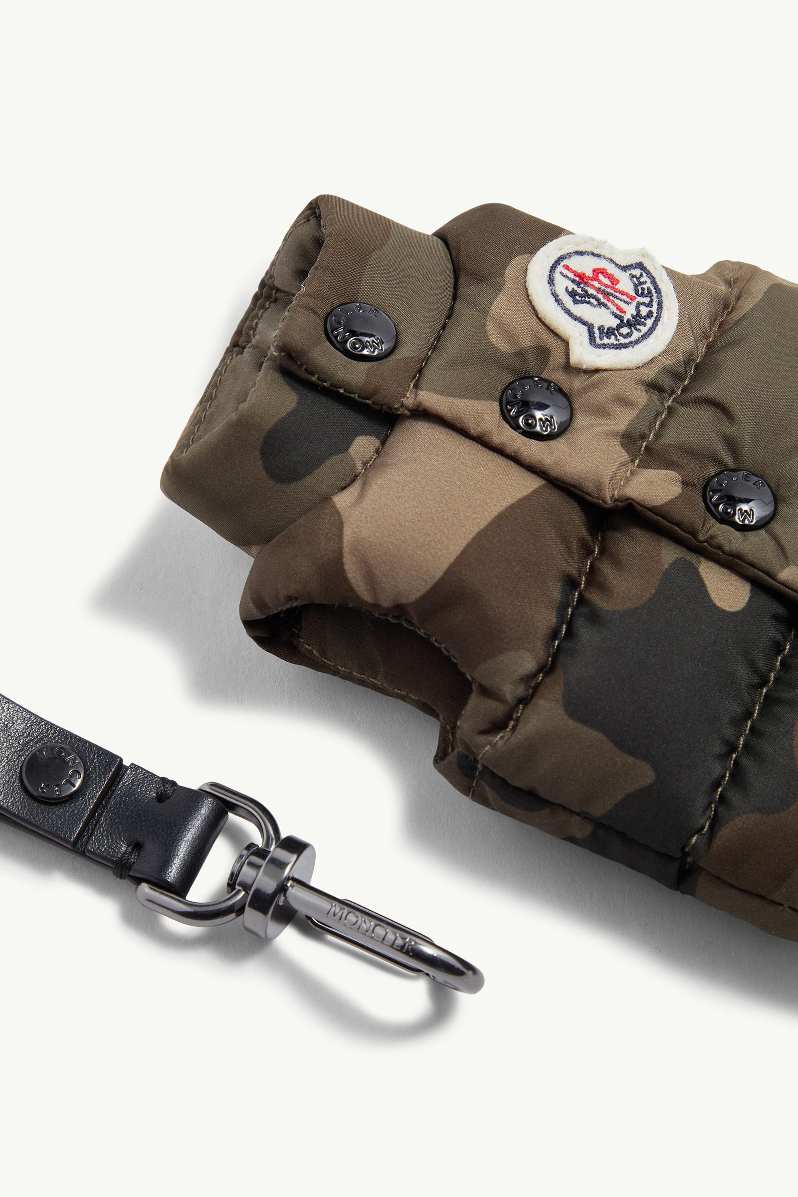 Porte-clés en forme de gilet Hommes Vert & Marron Moncler 2