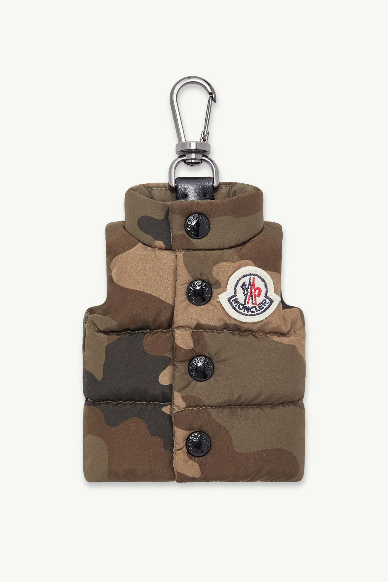 背心造型鑰匙圈 男士 綠色和啡色 Moncler 0