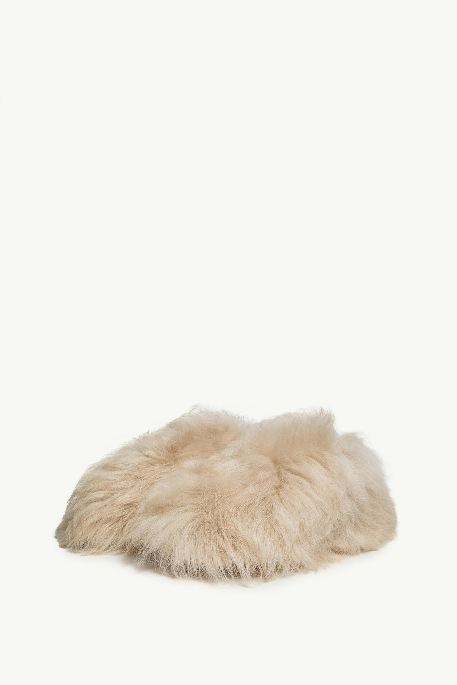 Snug Shearling Flats Women Light Beige Moncler 3