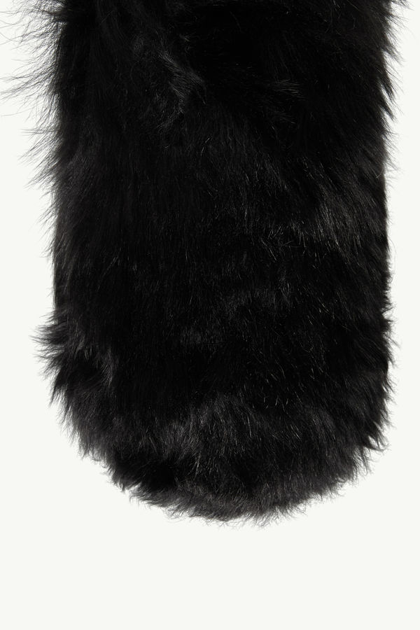 Snug Shearling Flats Women Black Moncler 2