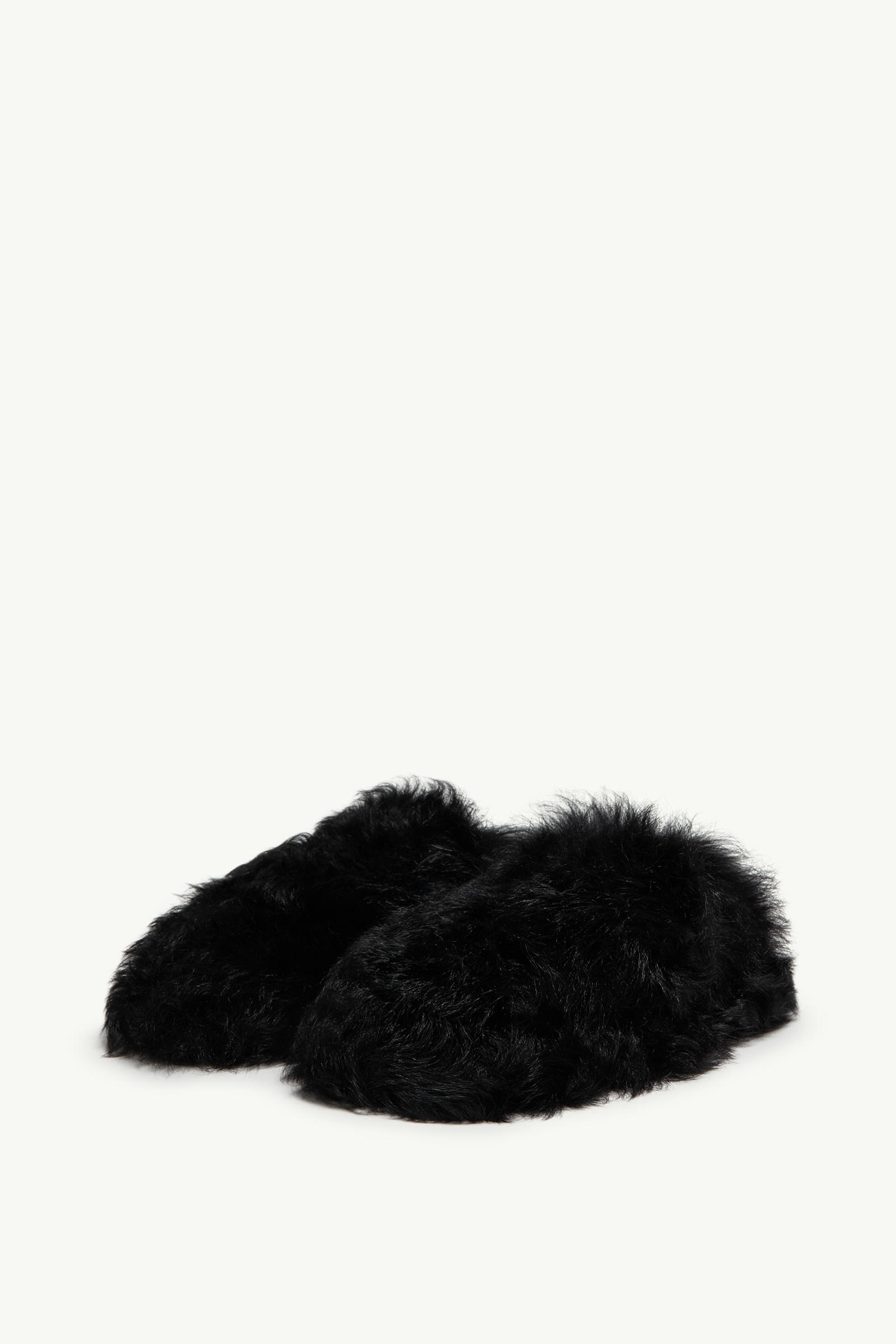 Snug Shearling Flats Women Black Moncler 3