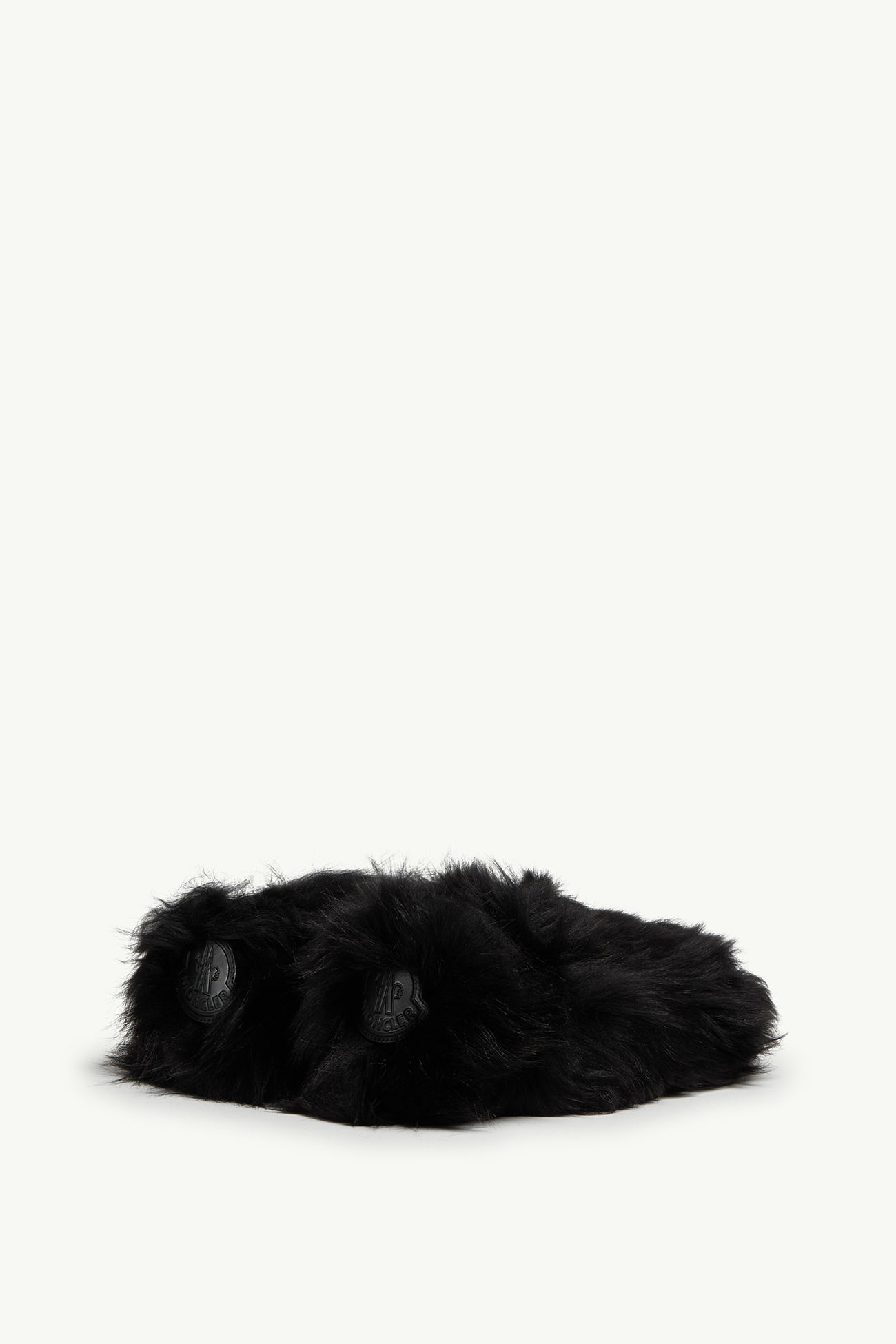Snug Shearling Flats Women Black Moncler 4