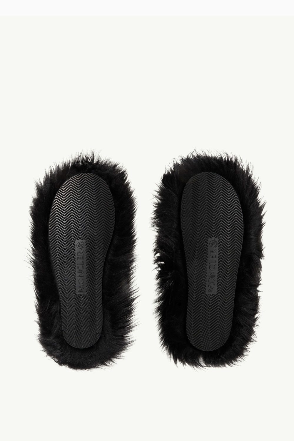 Snug Shearling Flats Women Black Moncler 5