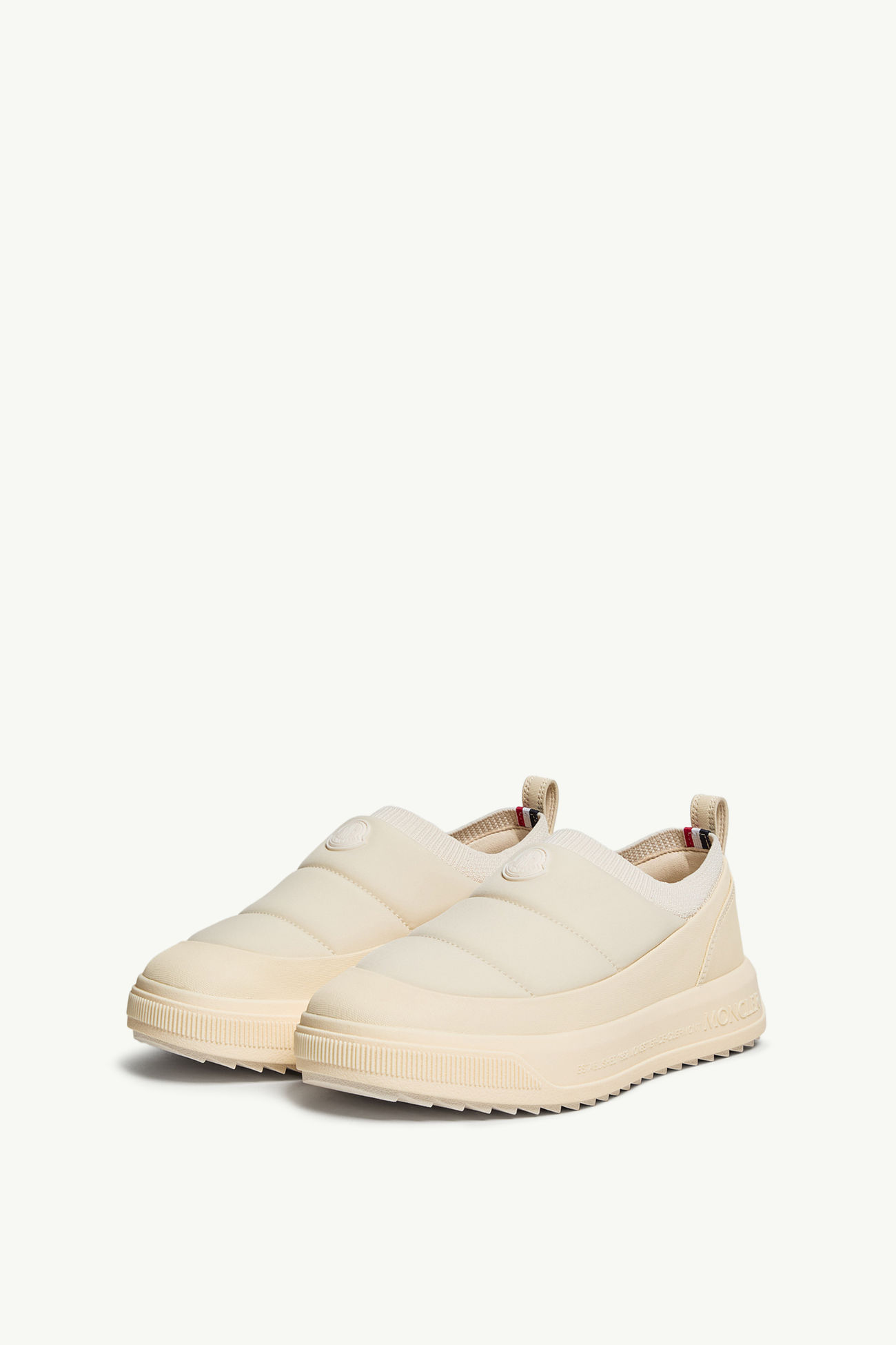 Moncler Altive Slip-On Sneakers Women Light Beige Moncler 3