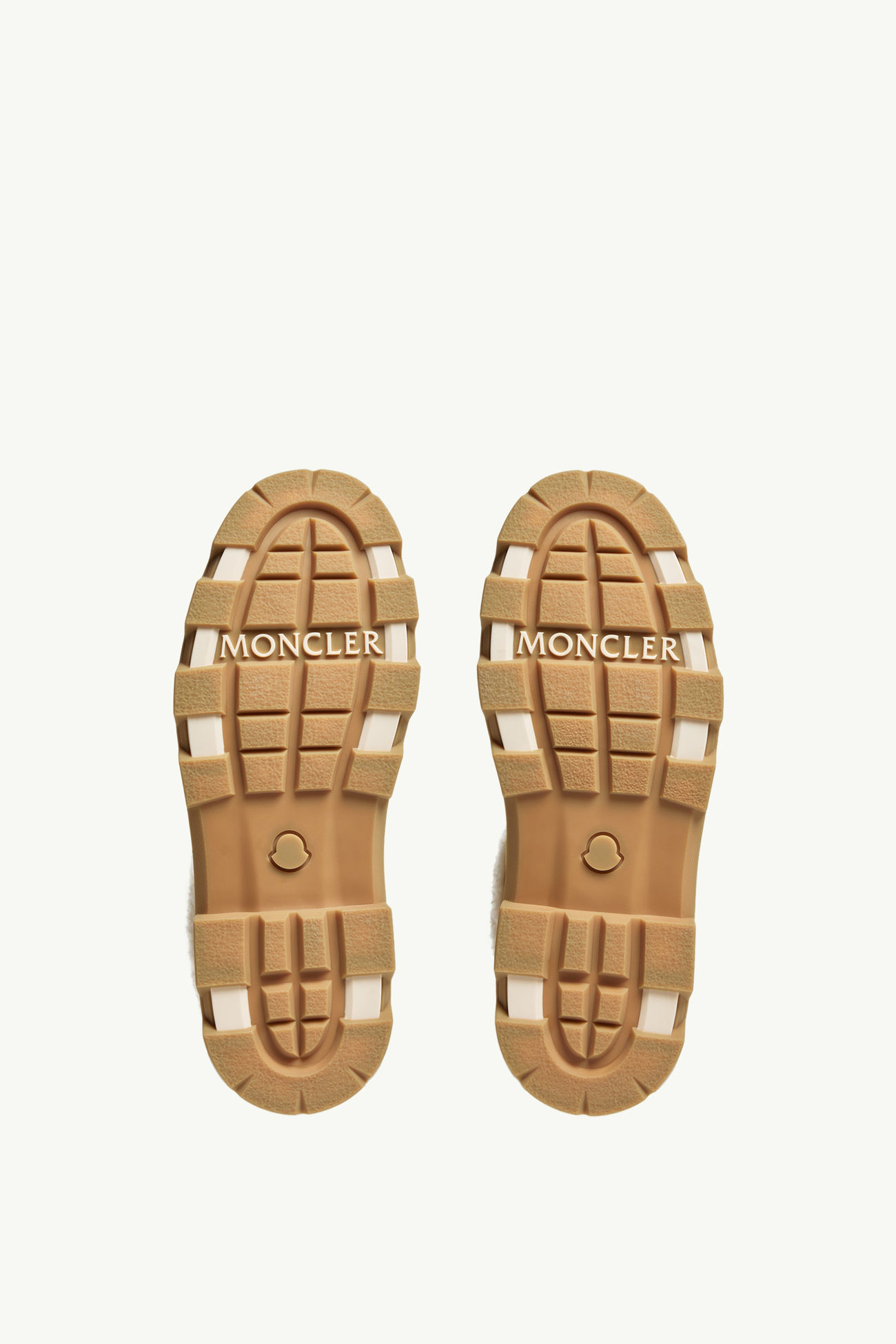 Aurea Mid 스웨이드 & 시어링 부츠 여성 카멜 베이지 Moncler 5