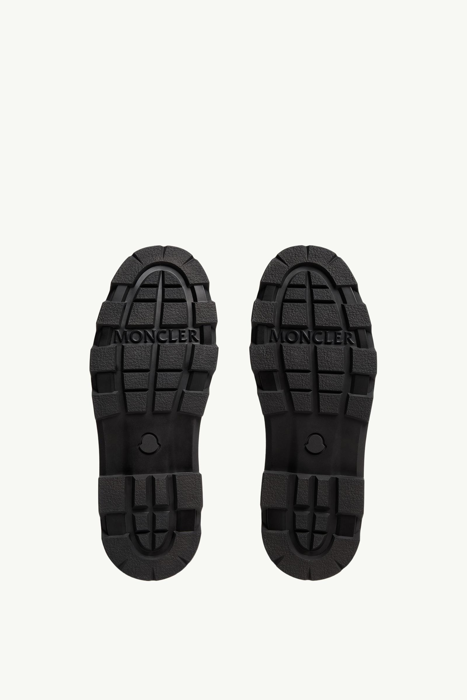 Black Aurea Leather Chelsea Boots - Boots for Women | Moncler JP