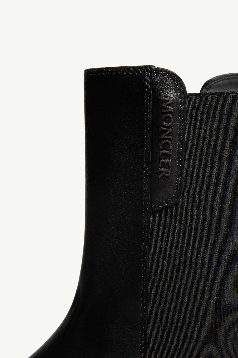 Aurea Leather Chelsea Boots Women Black Moncler 6