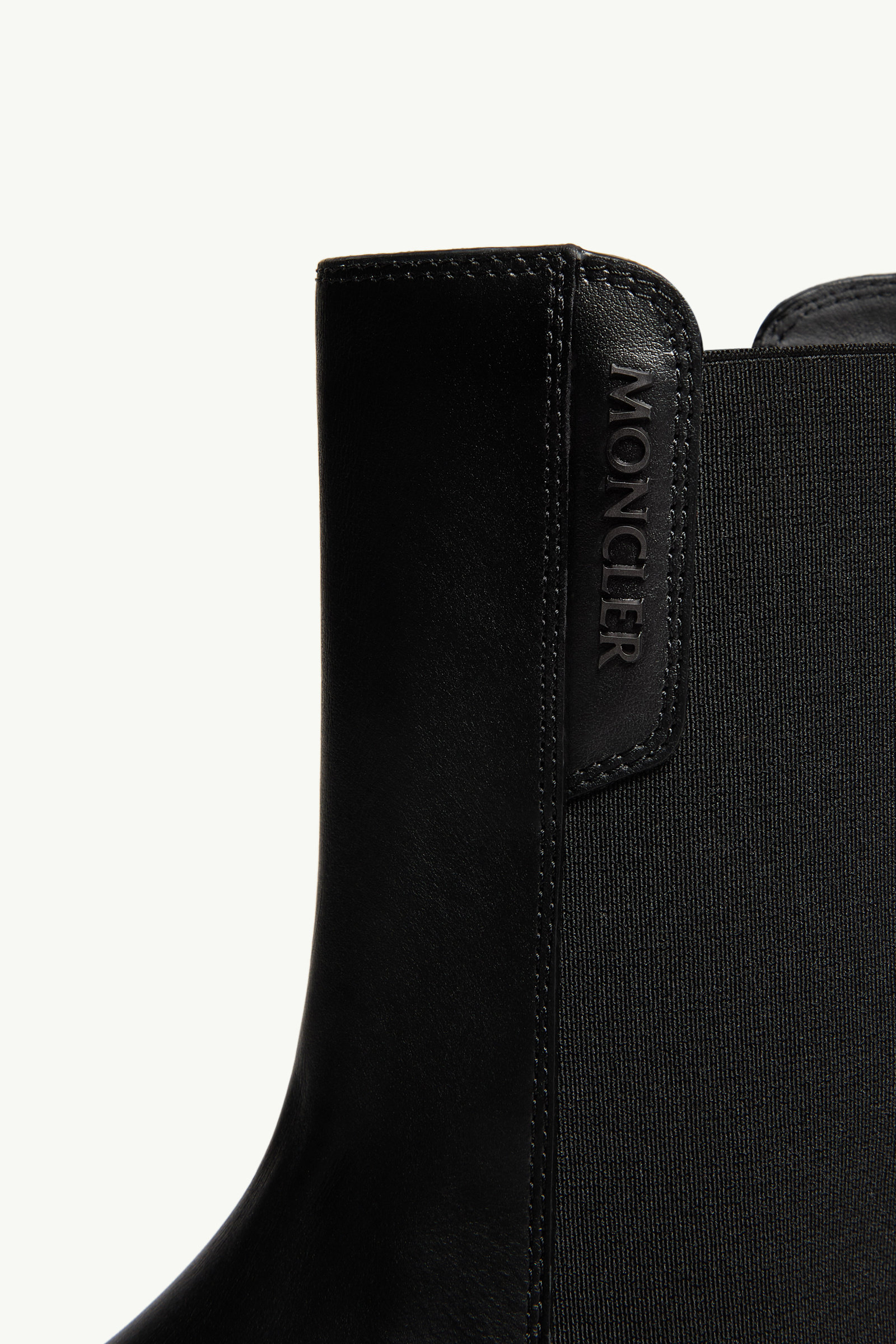 Aurea Leather Chelsea Boots Women Black Moncler 6