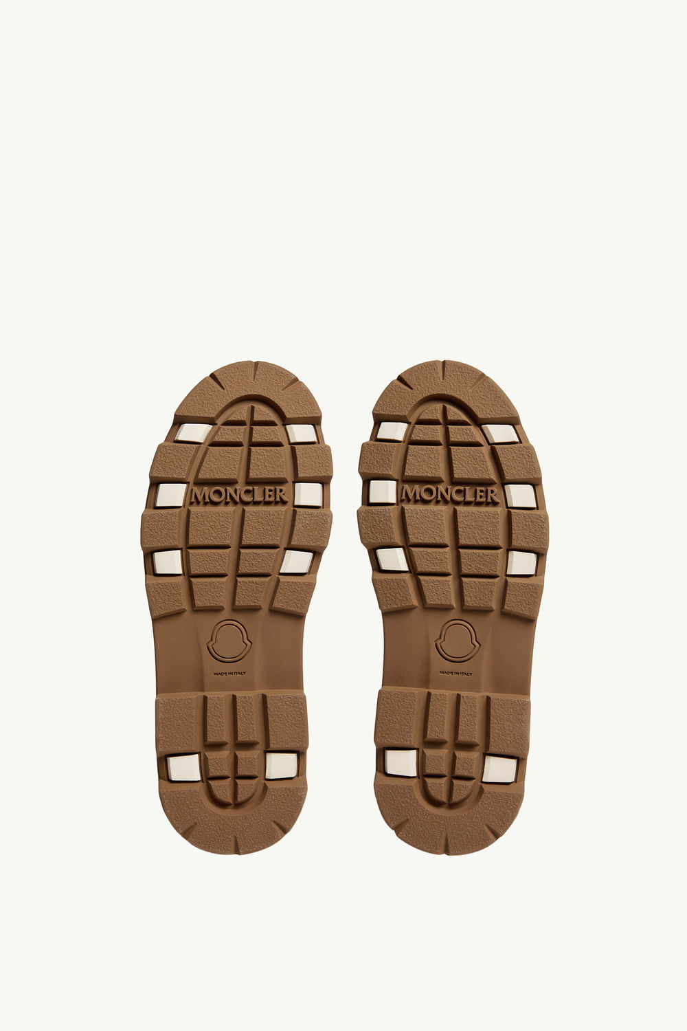 Botas con cordones de ante Vera High Mujer Beige Camel Moncler 5