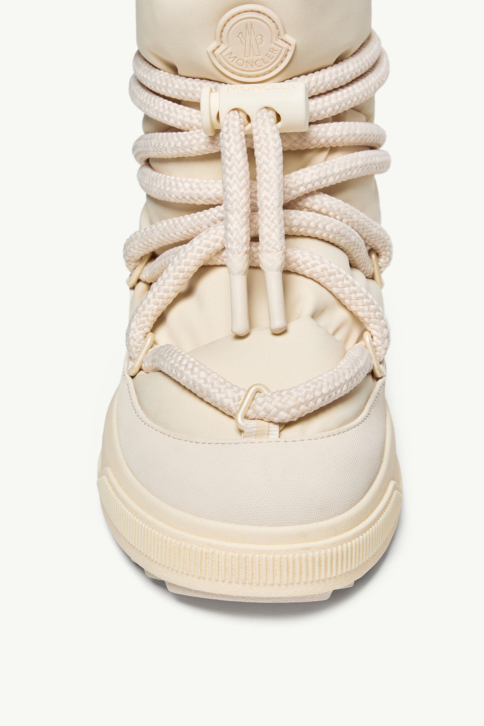 Moncler Altive Mid Snow Boots Women Light Beige Moncler 2