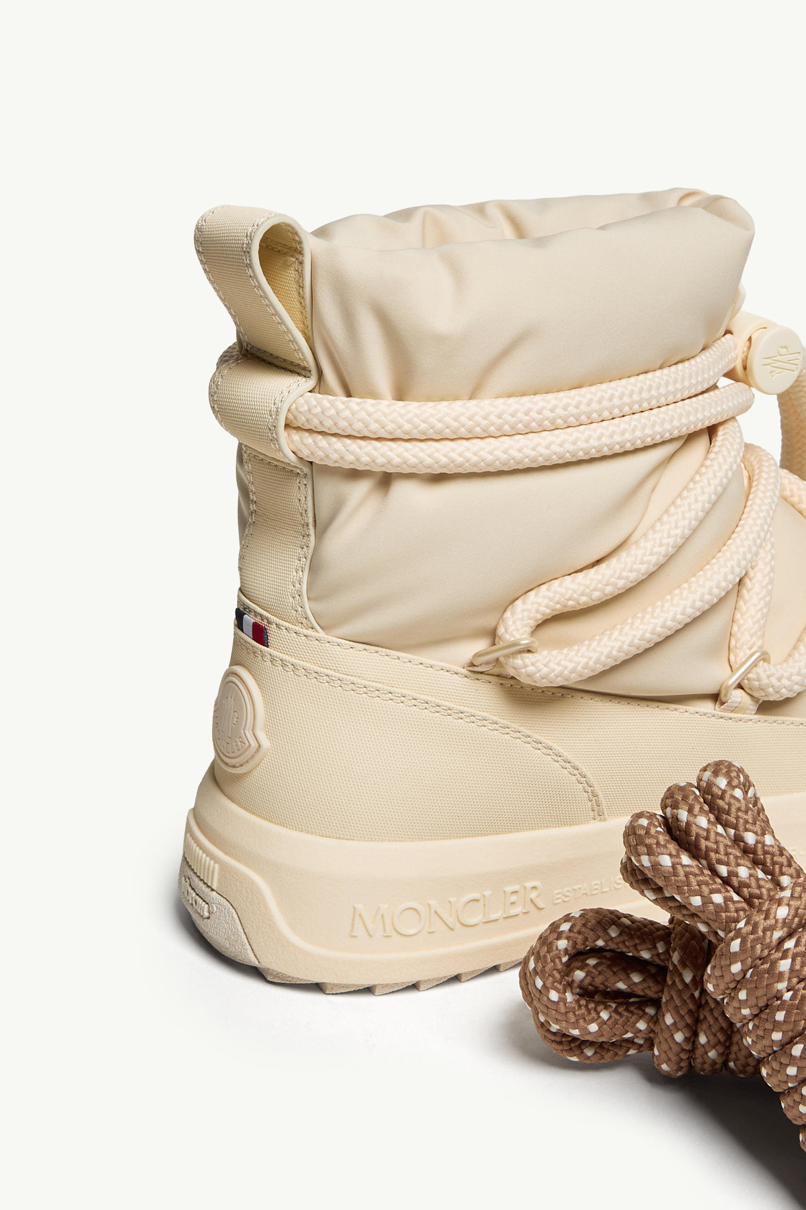 Bottes de neige Moncler Altive Mid Femmes Beige Clair Moncler 6