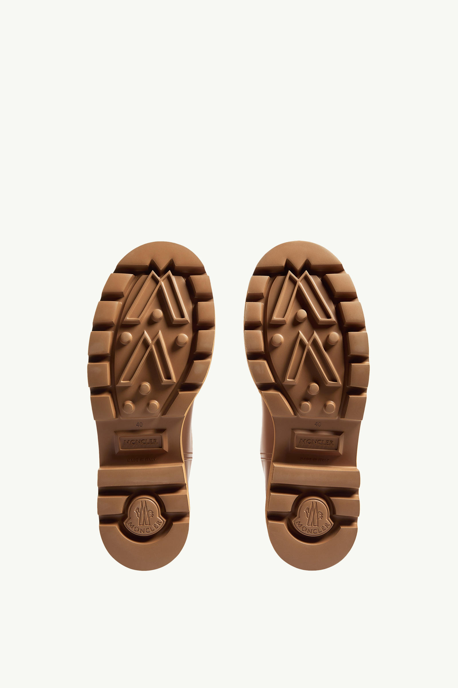 Kickstream High Rain Boots Women Light Brown Moncler 5