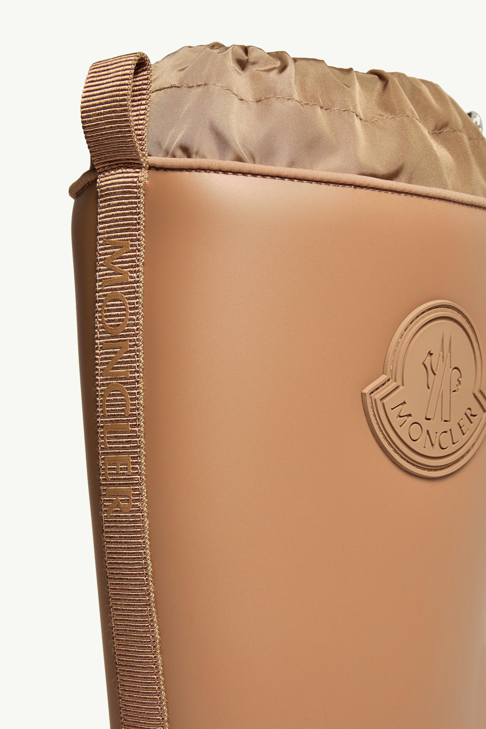 Kickstream High Rain Boots Women Light Brown Moncler 6