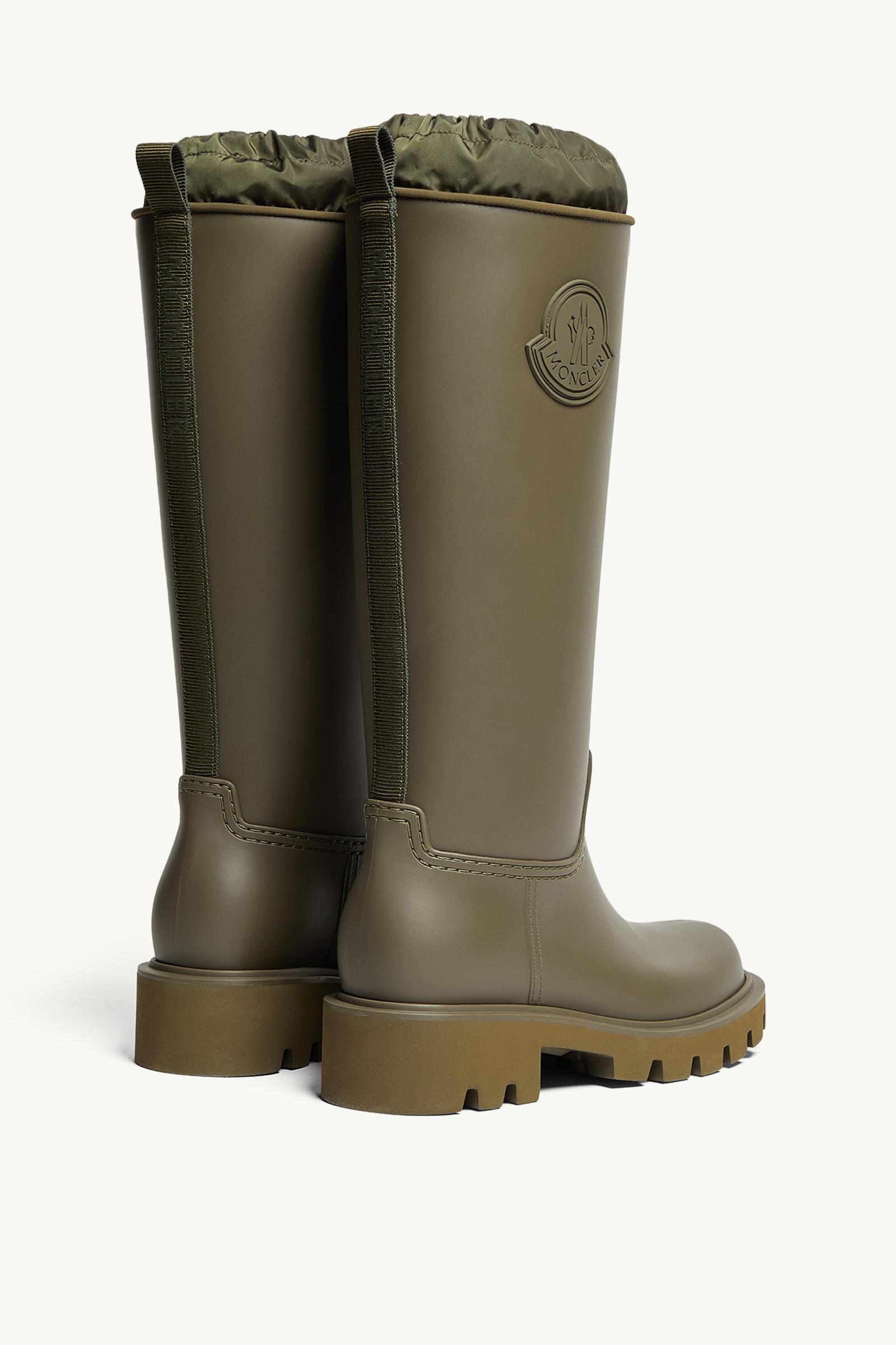 Olive Green Kickstream High Rain Boots - Boots for Women
