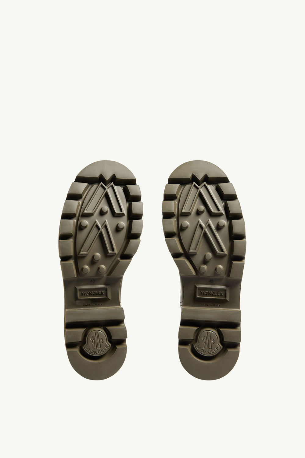 Kickstream High Rain Boots Women Olive Green Moncler 5