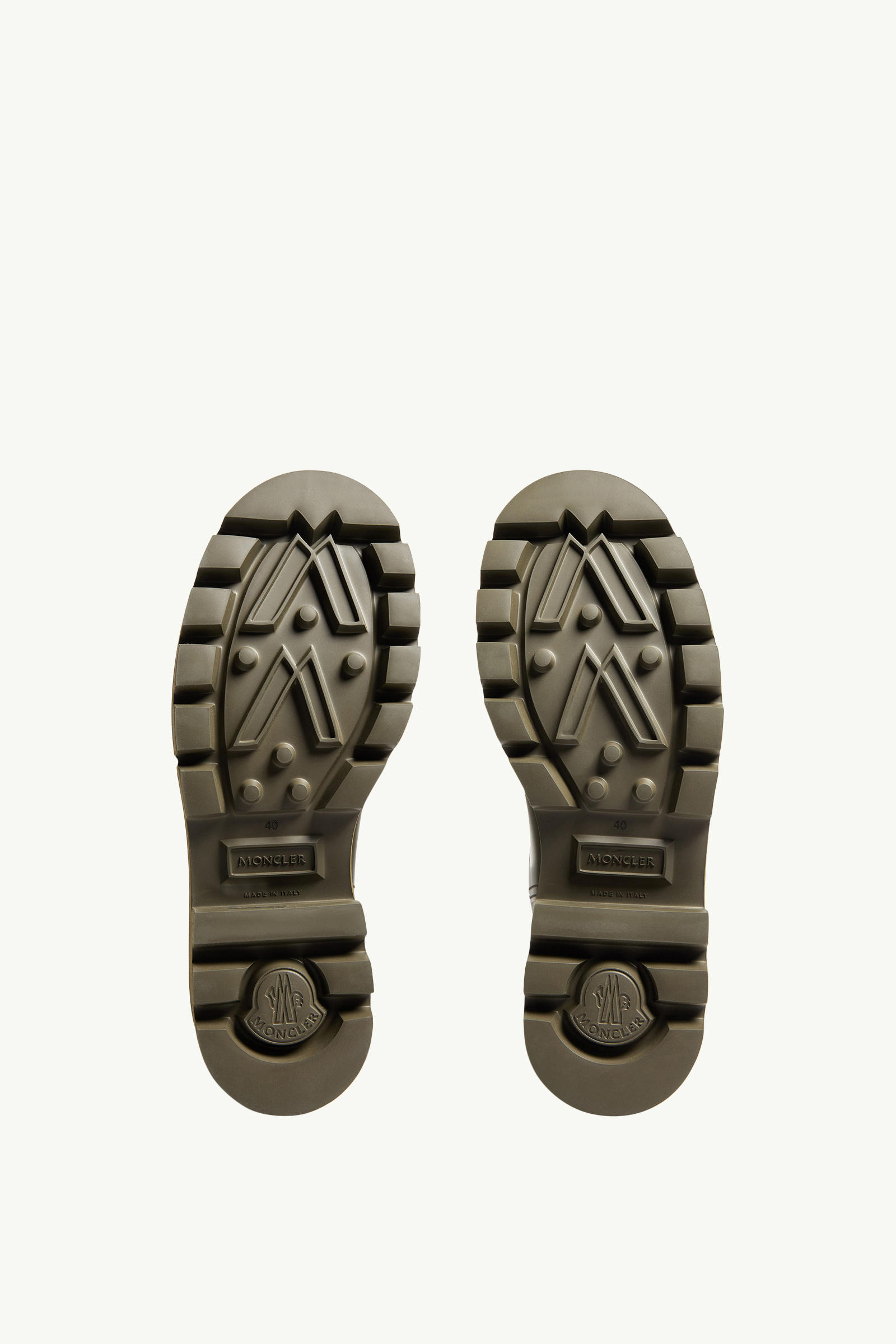 Kickstream High Rain Boots Women Olive Green Moncler 5
