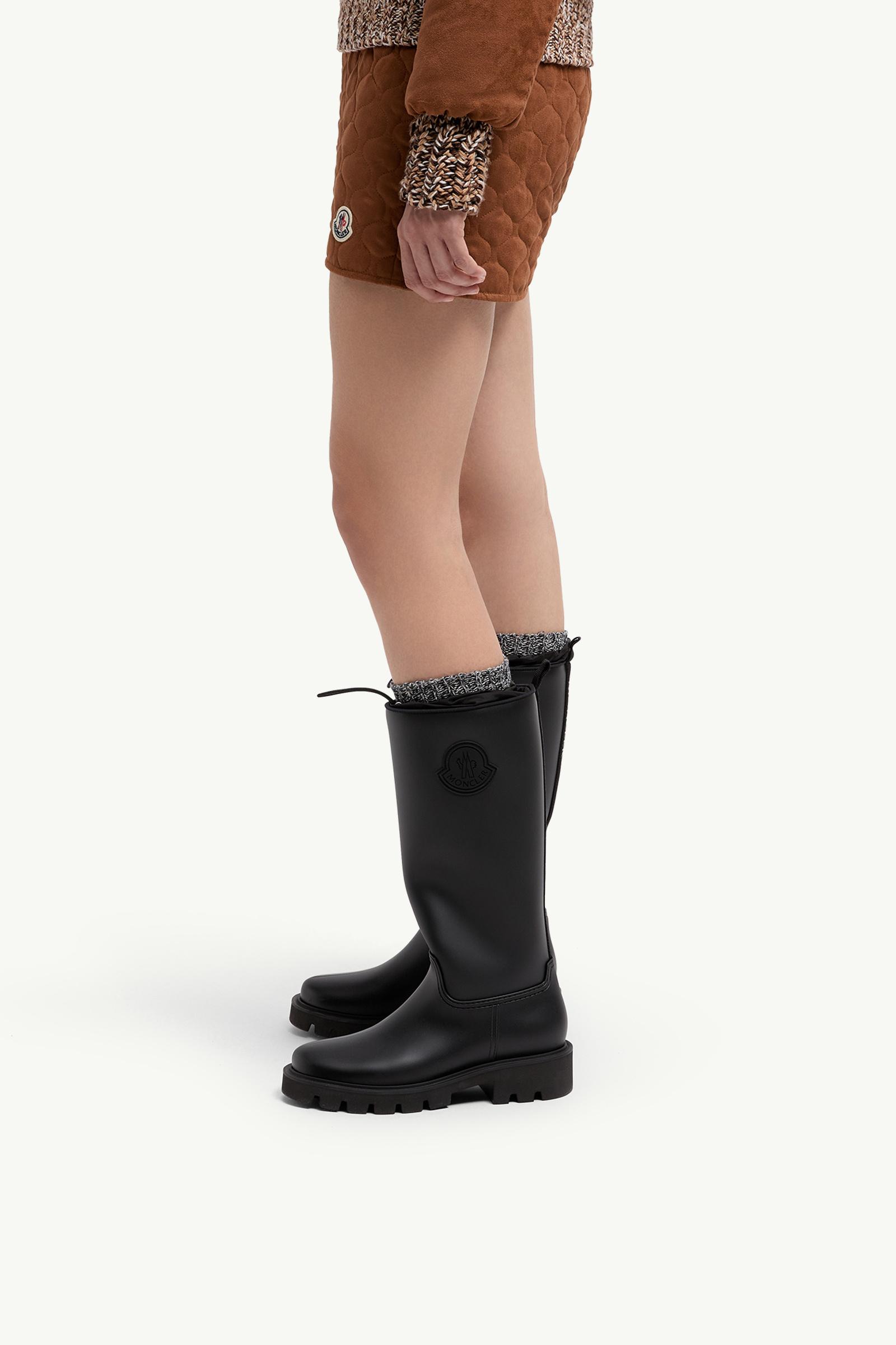 Kickstream女士高筒雨靴 女士 黑色 Moncler 1