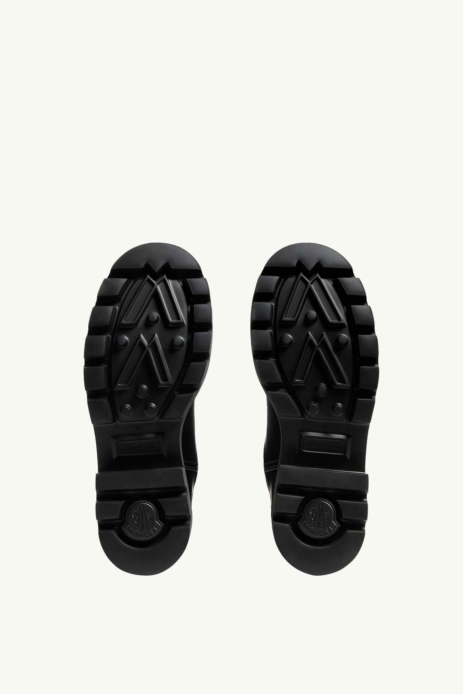 Black Kickstream High Rain Boots - Boots for Women | Moncler US