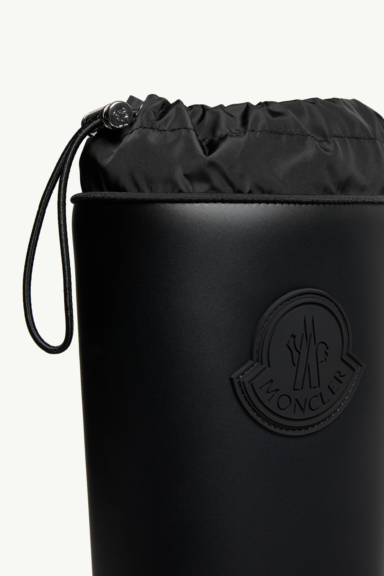 Kickstream hohe Regenstiefel Damen Schwarz Moncler 6