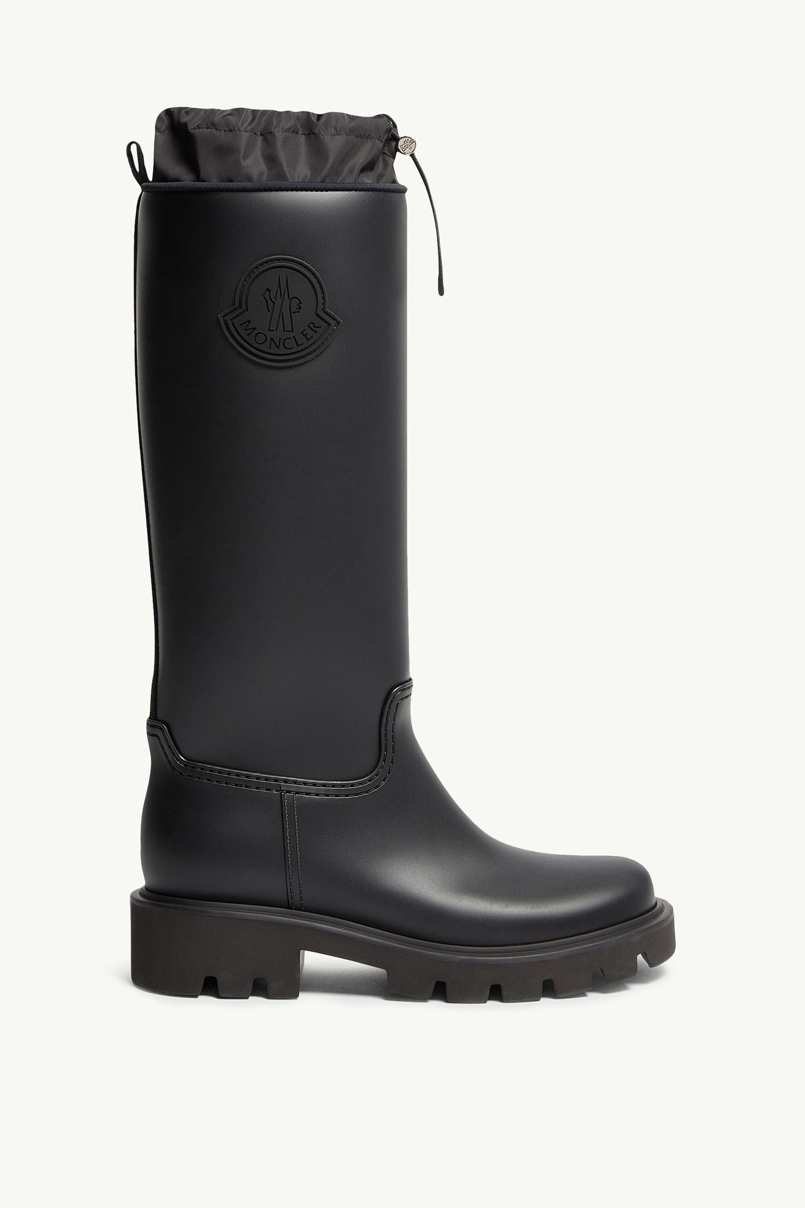 Black Kickstream High Rain Boots - Boots for Women | Moncler NL