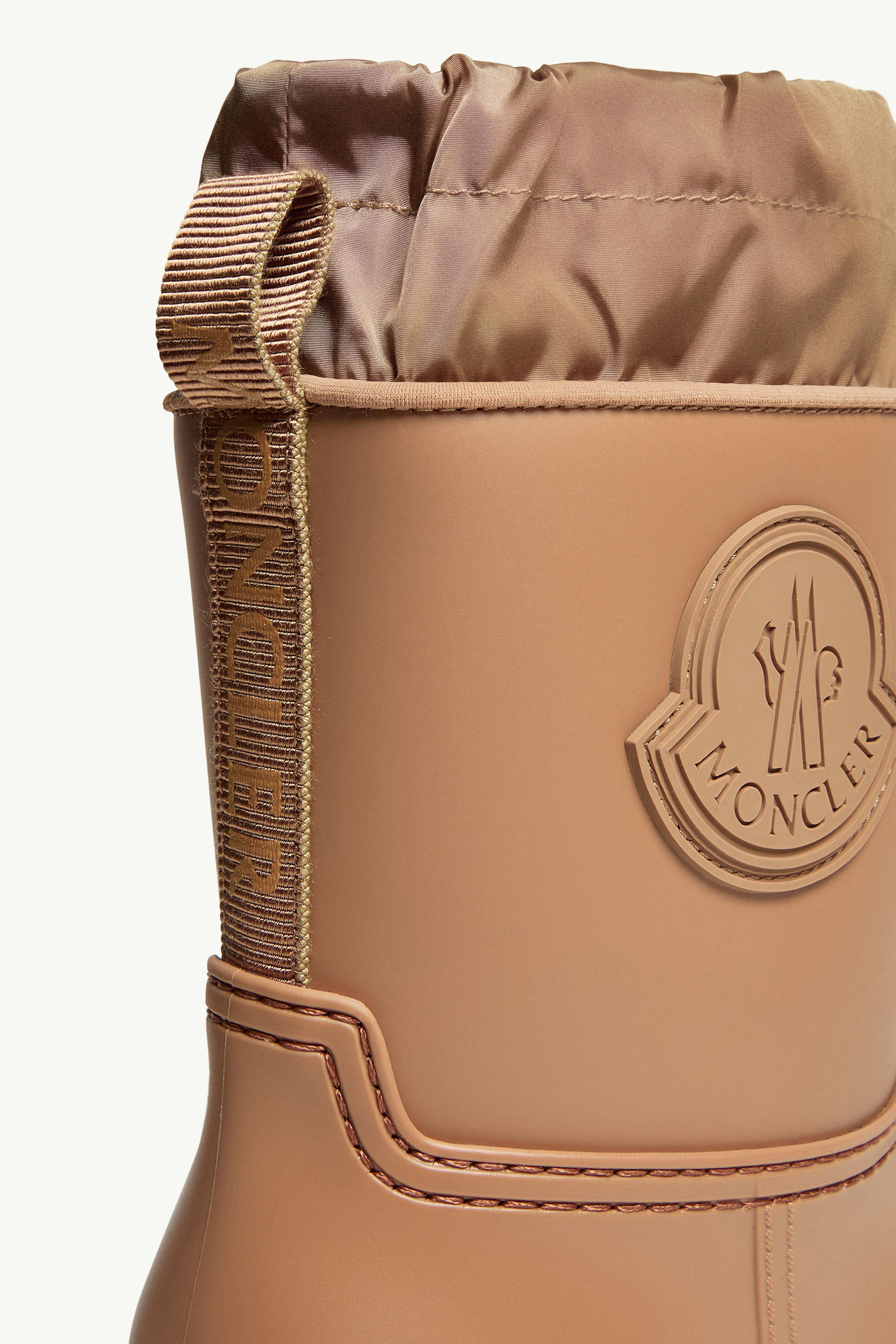 Kickstream Rain Boots Women Light Brown Moncler 6