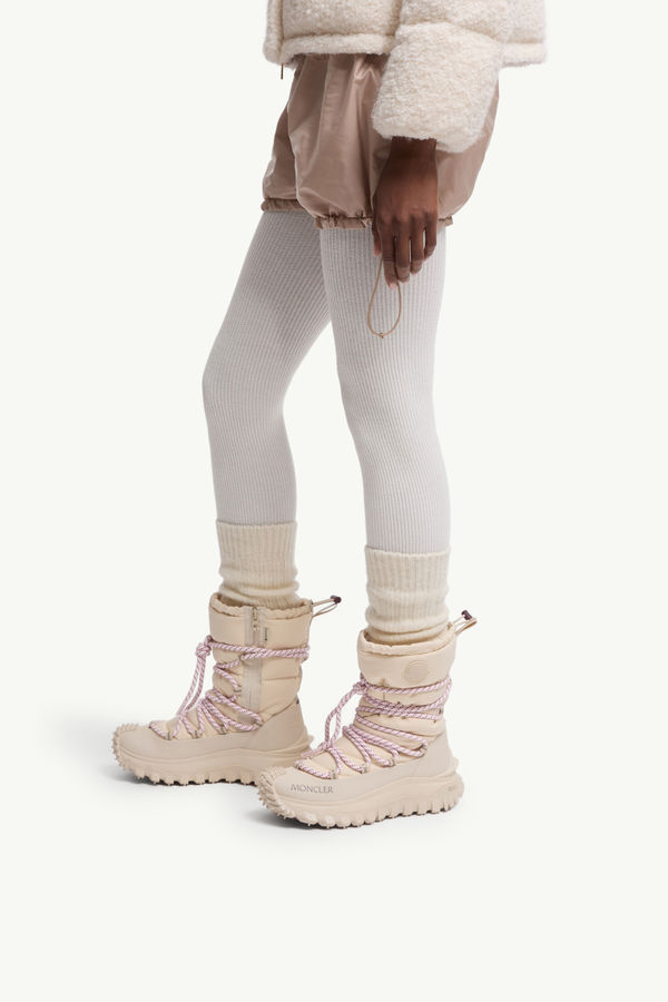 Trailgrip Après High Stiefel Damen Weiß-Elfenbein Moncler 1