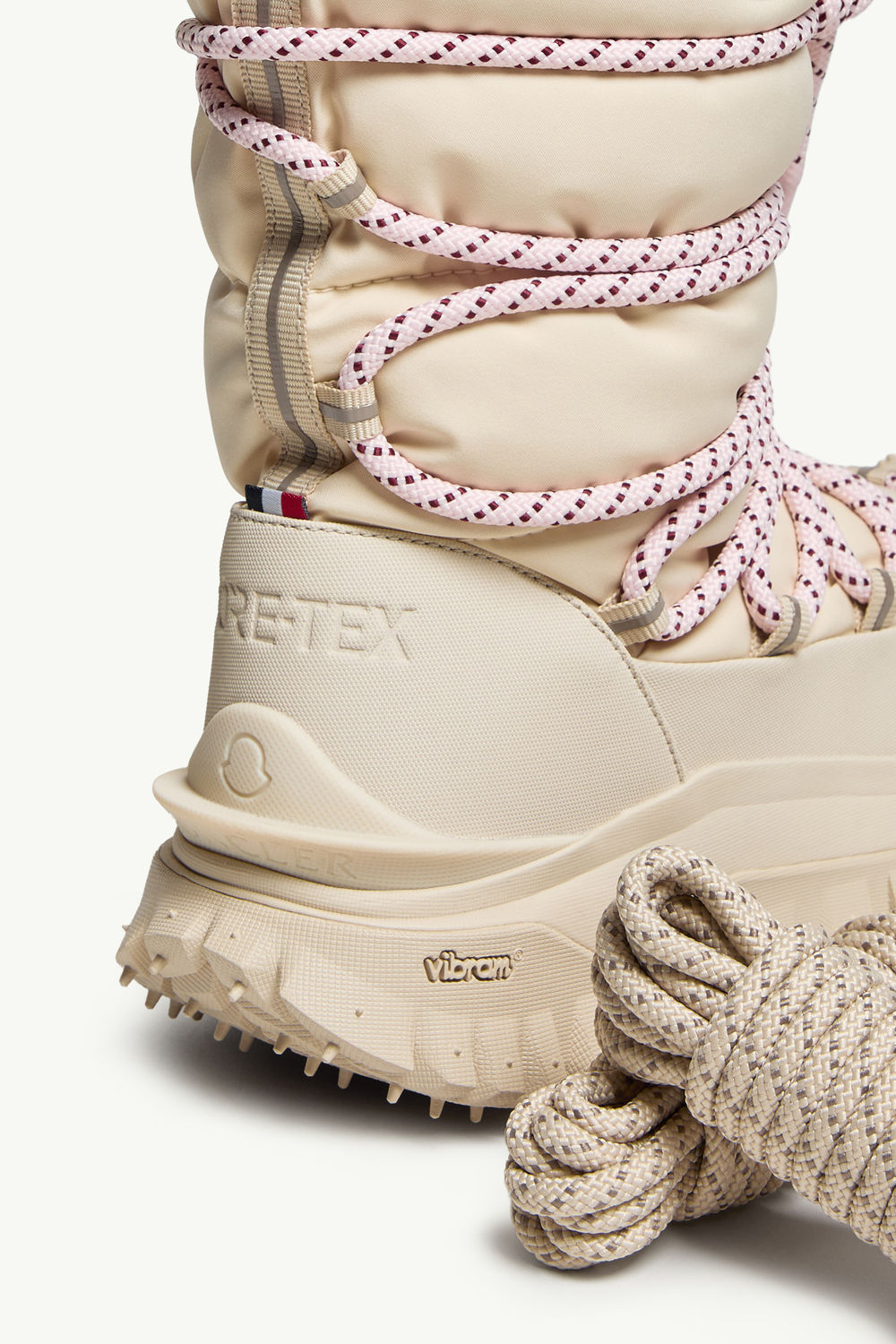 Trailgrip Après High Stiefel Damen Weiß-Elfenbein Moncler 6