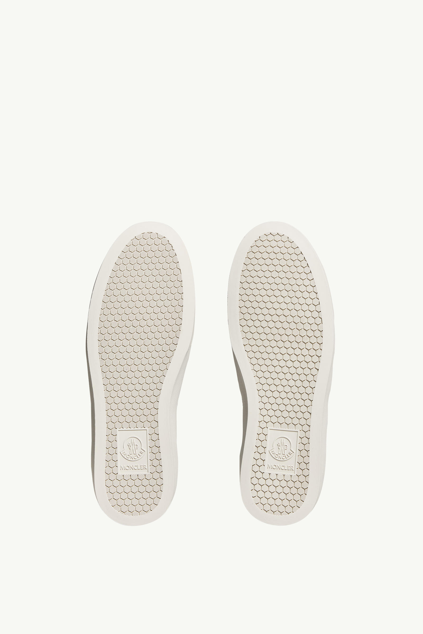 Monaco2 Leather  & Glitter Trainers Women Black Moncler 6