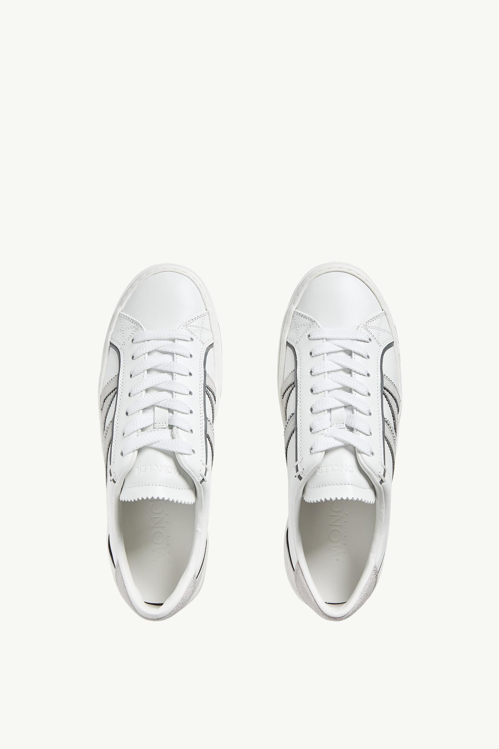 スニーカー Moncler White Leather Monaco 2 Sneakers 23987641_54185185_600.jpg