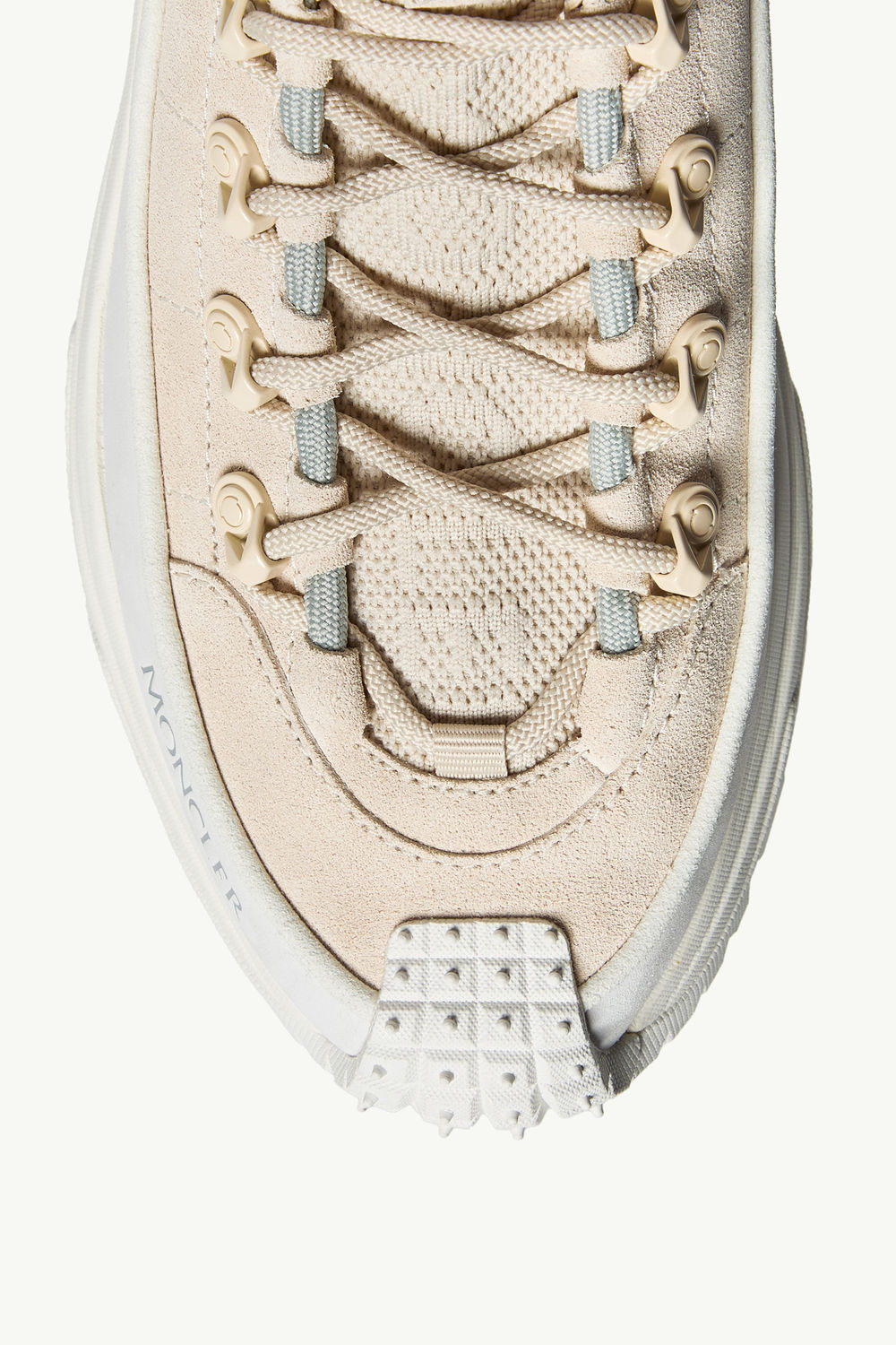 Trailgrip Lite3 Nubuck & Suede Trainers Women White Ivory Moncler 2