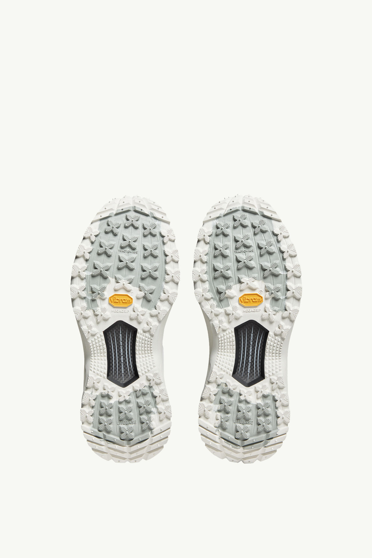 Zapatillas de nobuk y ante Trailgrip Lite3 Mujer Blanco Marfil Moncler 5