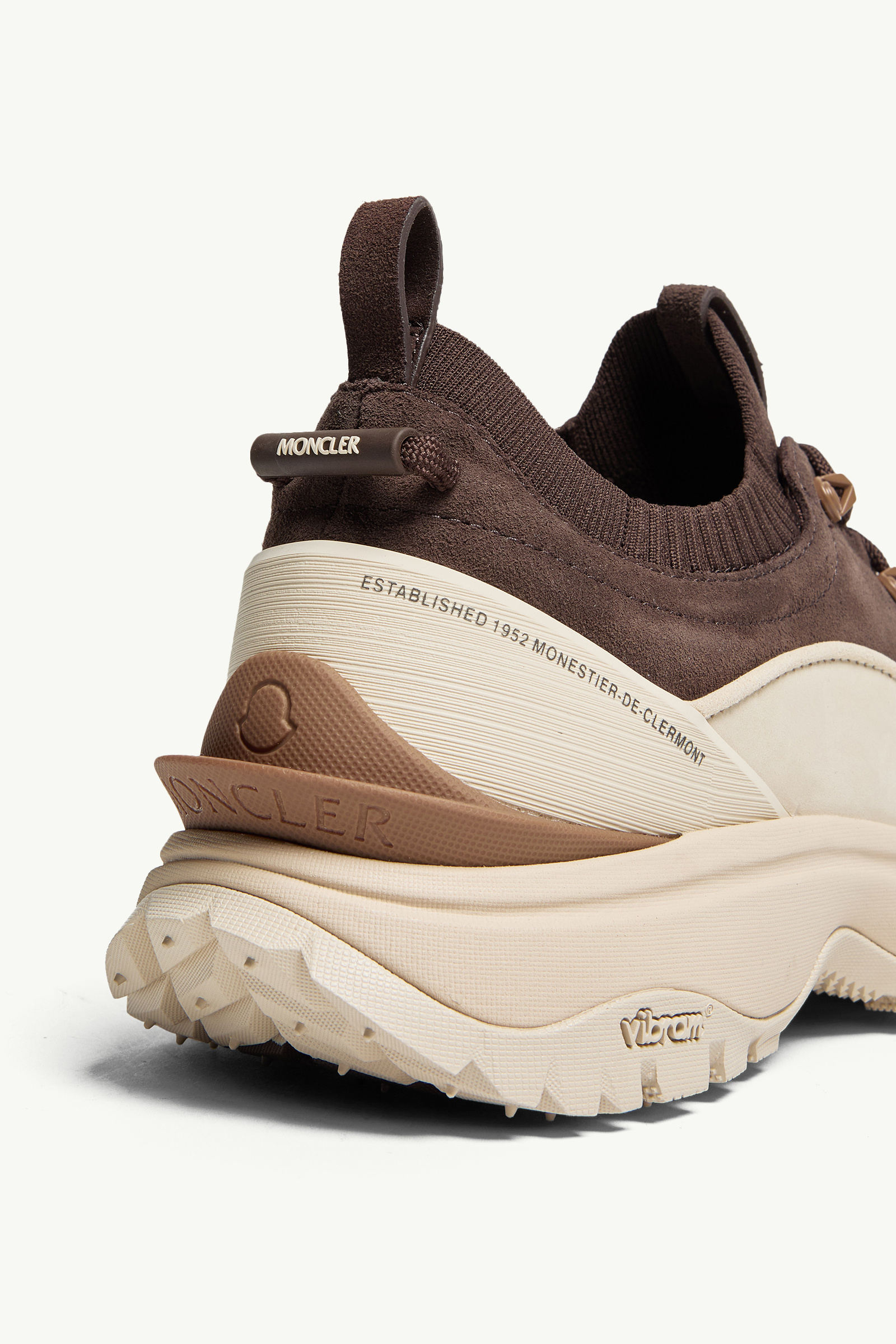 Trailgrip Lite3 Nubuck & Suede Trainers Women Beige Moncler 6