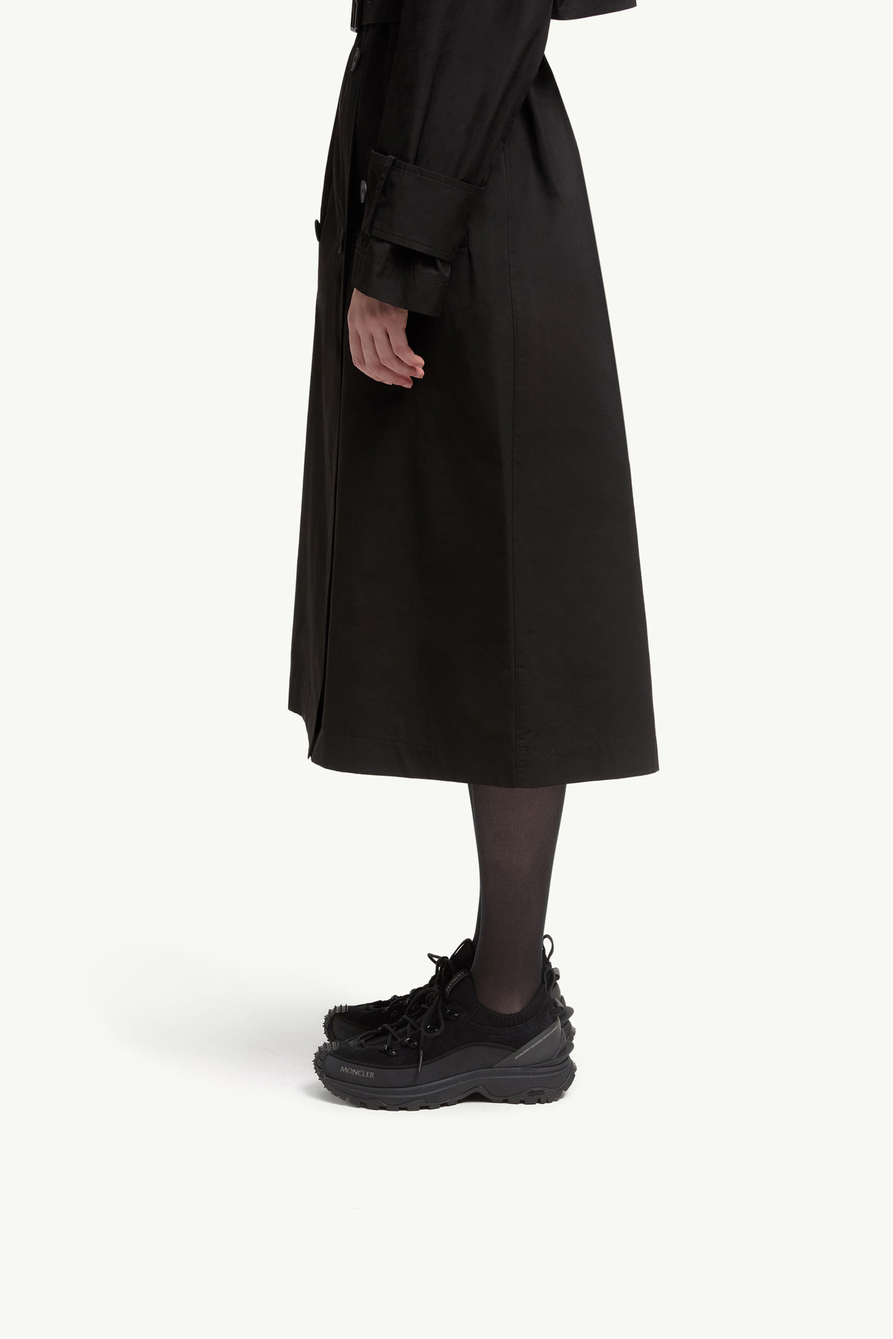 Trailgrip Lite3 Nubuck & Suede Sneakers Women Black Moncler 1