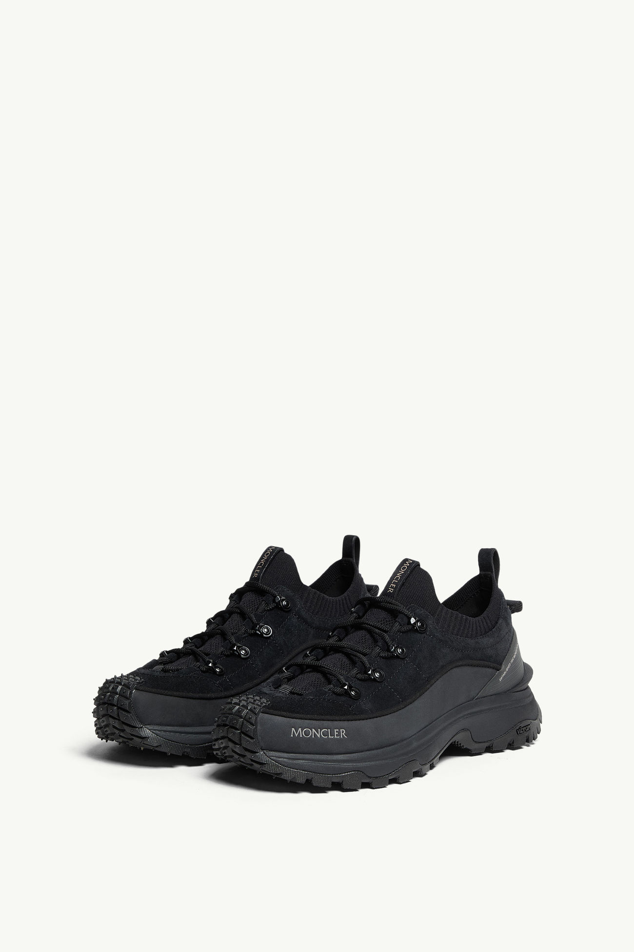 Zapatillas de nobuk y ante Trailgrip Lite3 Mujer Negro Moncler 3