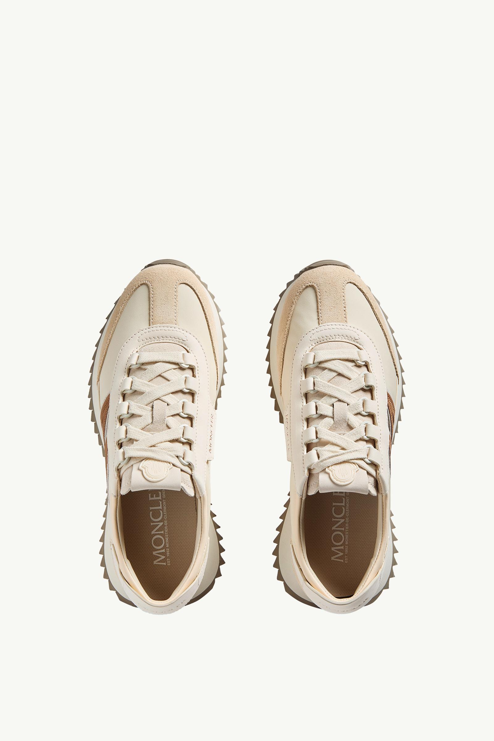【MONCLER】モンクレール Pacey2 スエード＆ヌバック スニーカー ライトベージュ Pacey2スニーカー : トレーナー 向けの