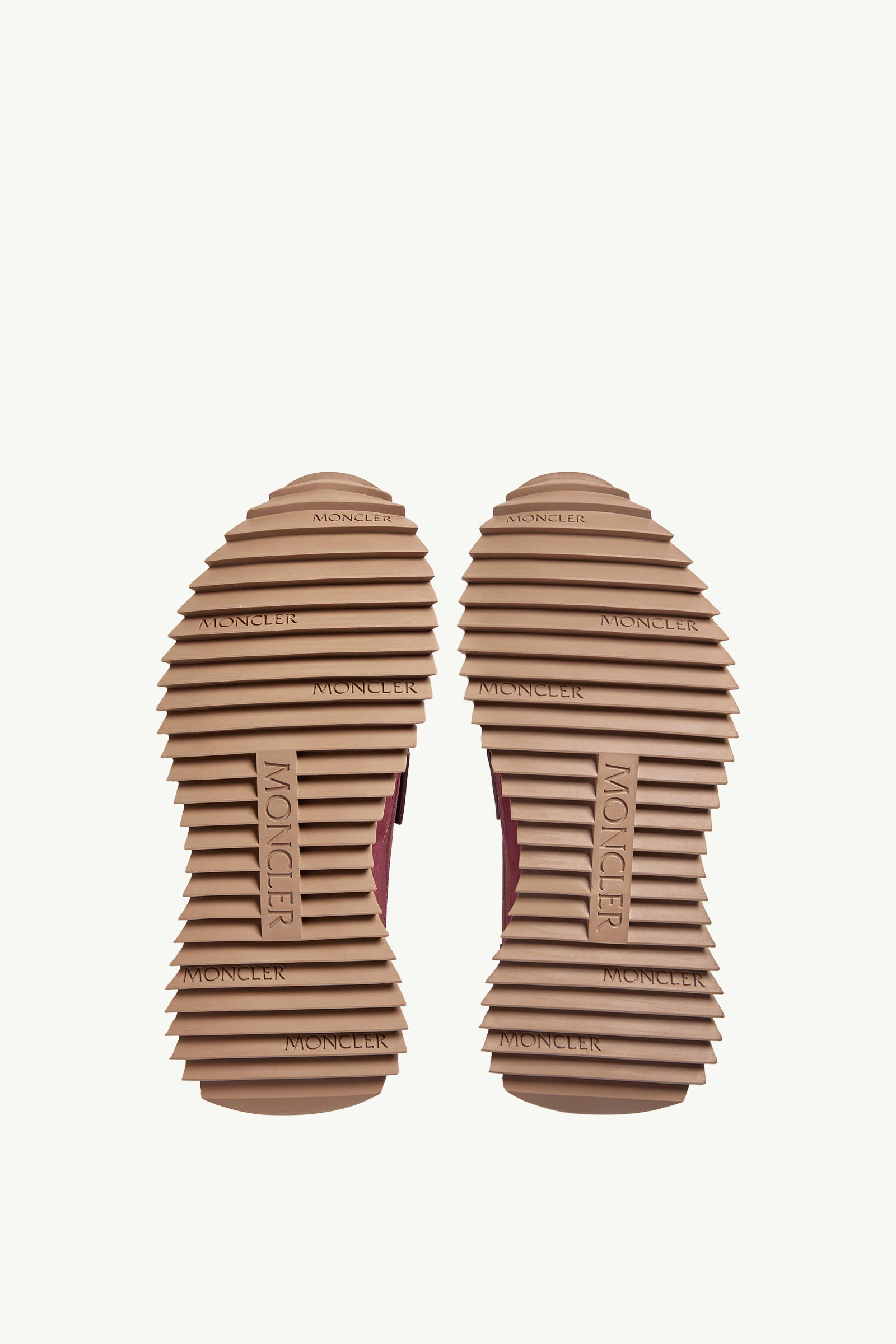 Pacey2 Suede & Nubuck Trainers Women Burgundy Moncler 6