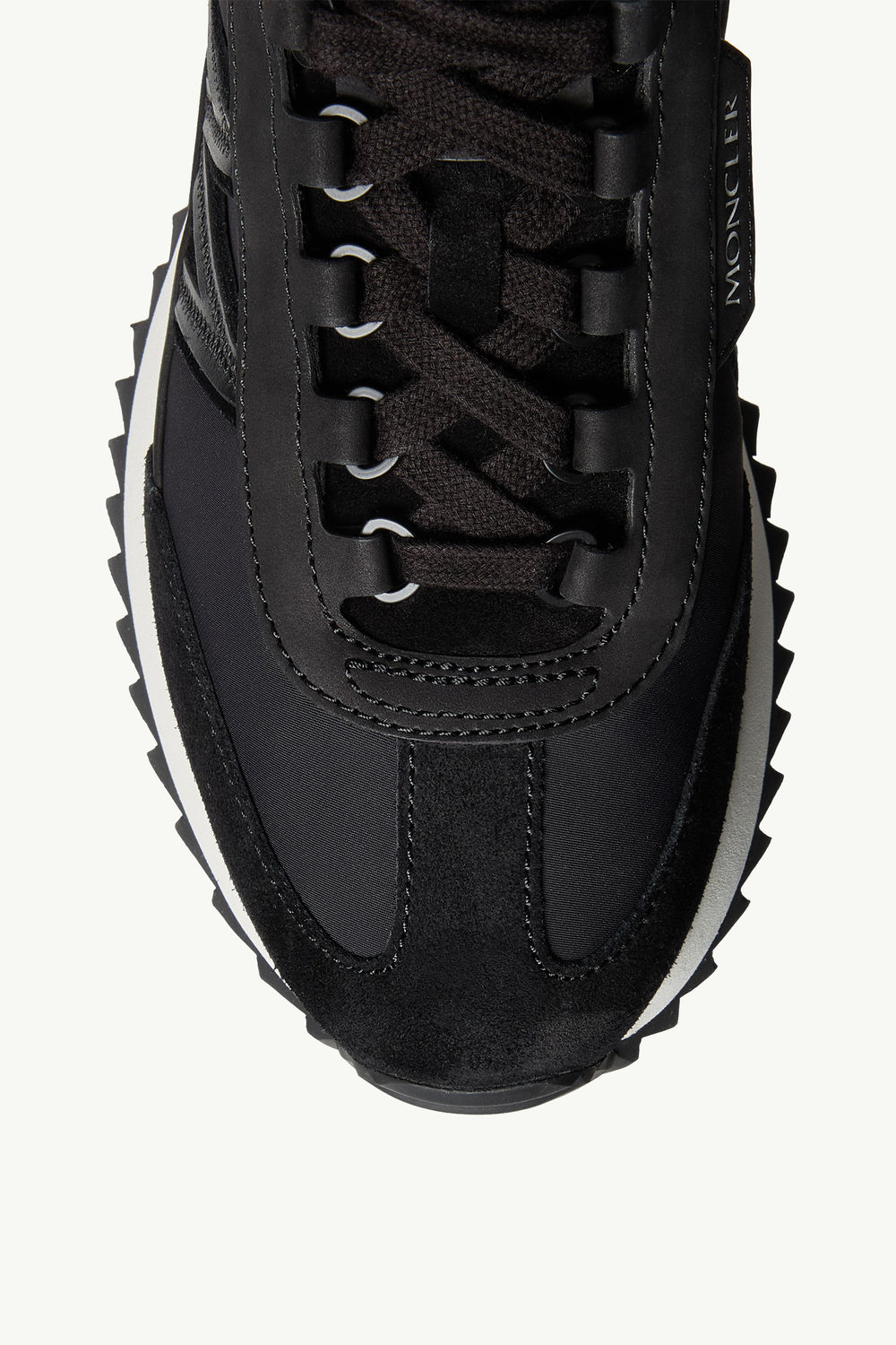 Pacey2 Suede & Nubuck Trainers Women Black Moncler 2