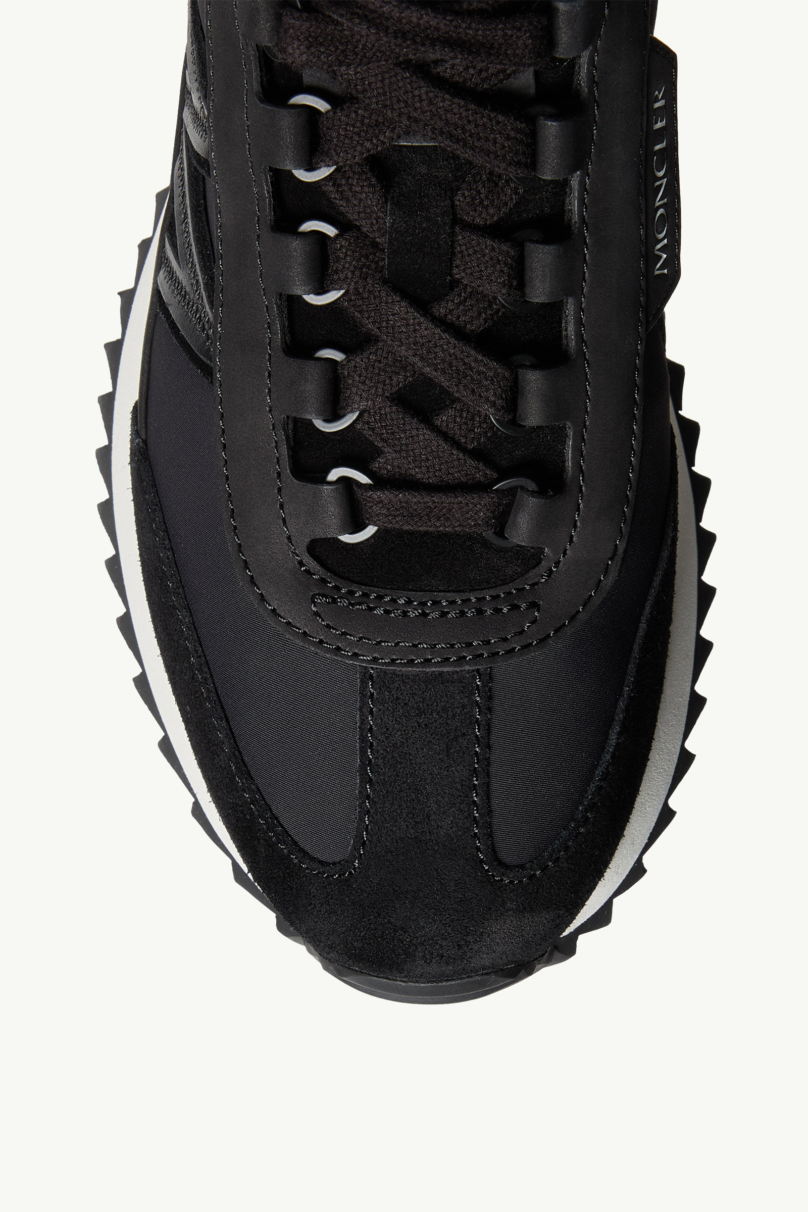 Pacey2 Suede & Nubuck Trainers Women Black Moncler 2