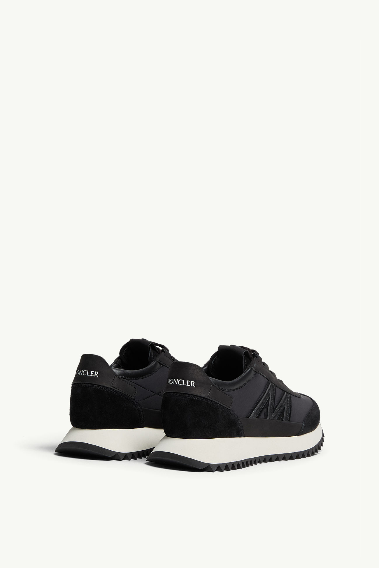 Sneaker Pacey2 in pelle scamosciata e nabuk Donna Nero Moncler 4